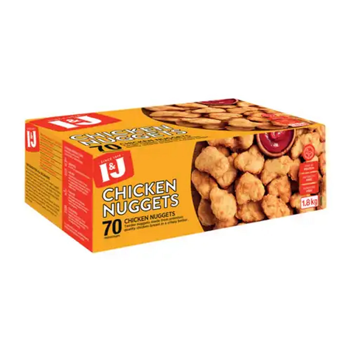 Image of I&J Frozen Chicken Nuggets 1.8kg