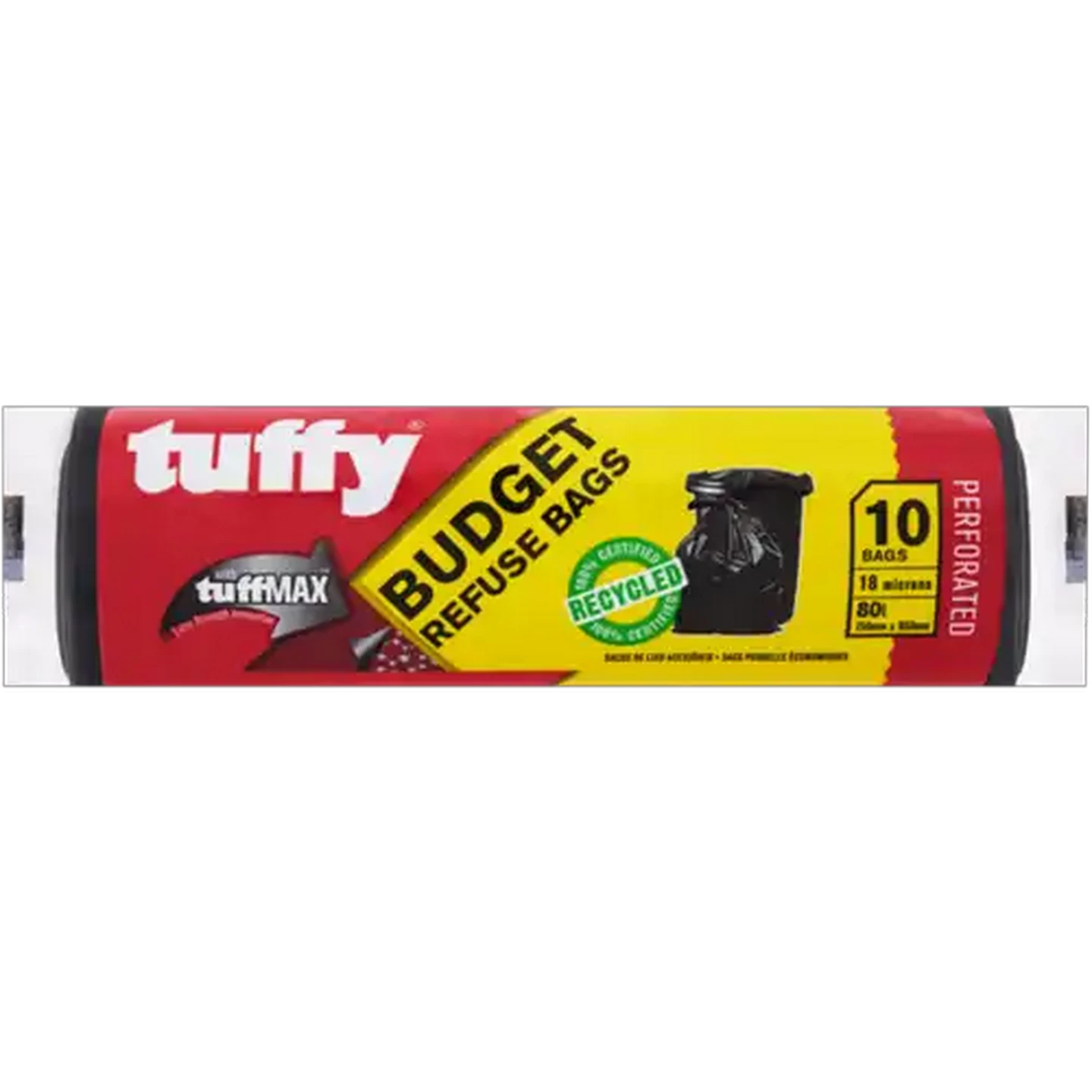 Image of Tuffy TuffMax Budget Refuse Bags 10 x 80L