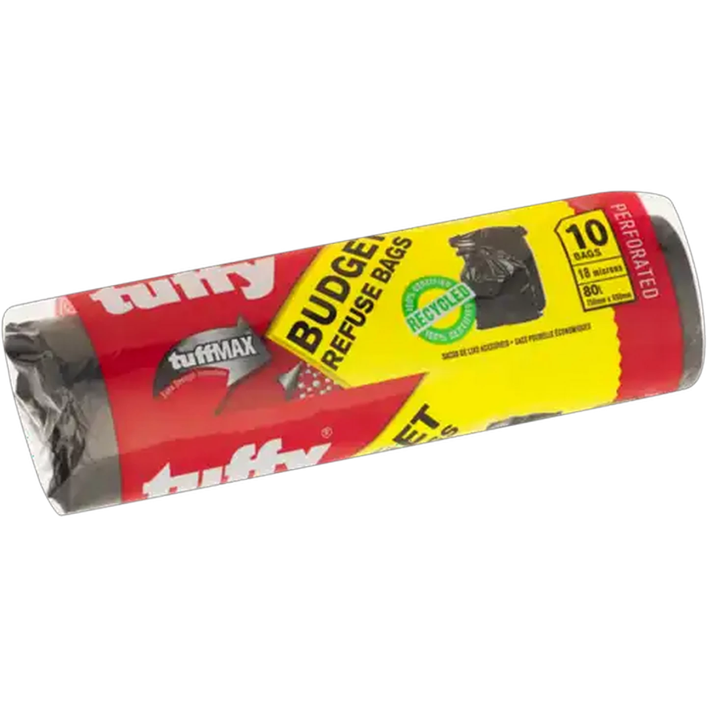 Image of Tuffy TuffMax Budget Refuse Bags 10 x 80L