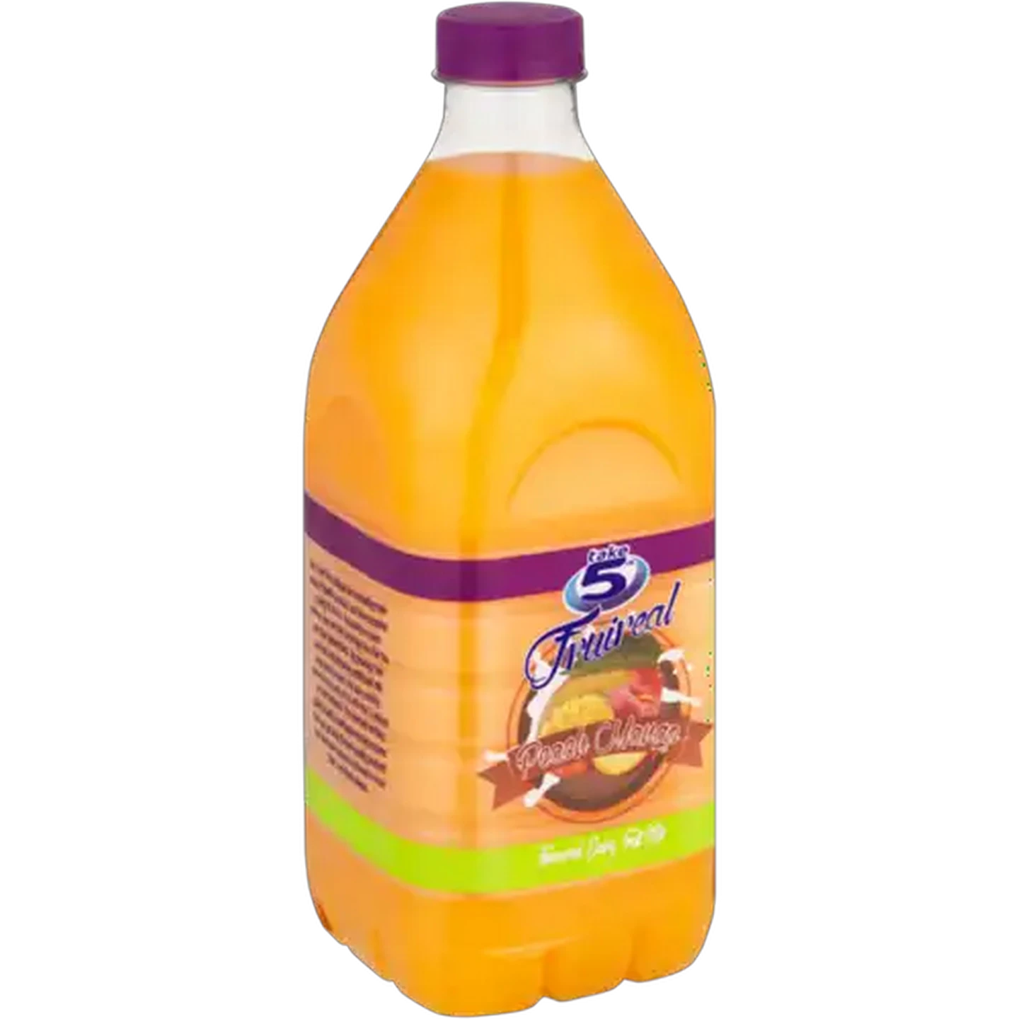 Image of Take 5 Fruireal Peach Mango Flavoured Dairy Fruit Mix 2L