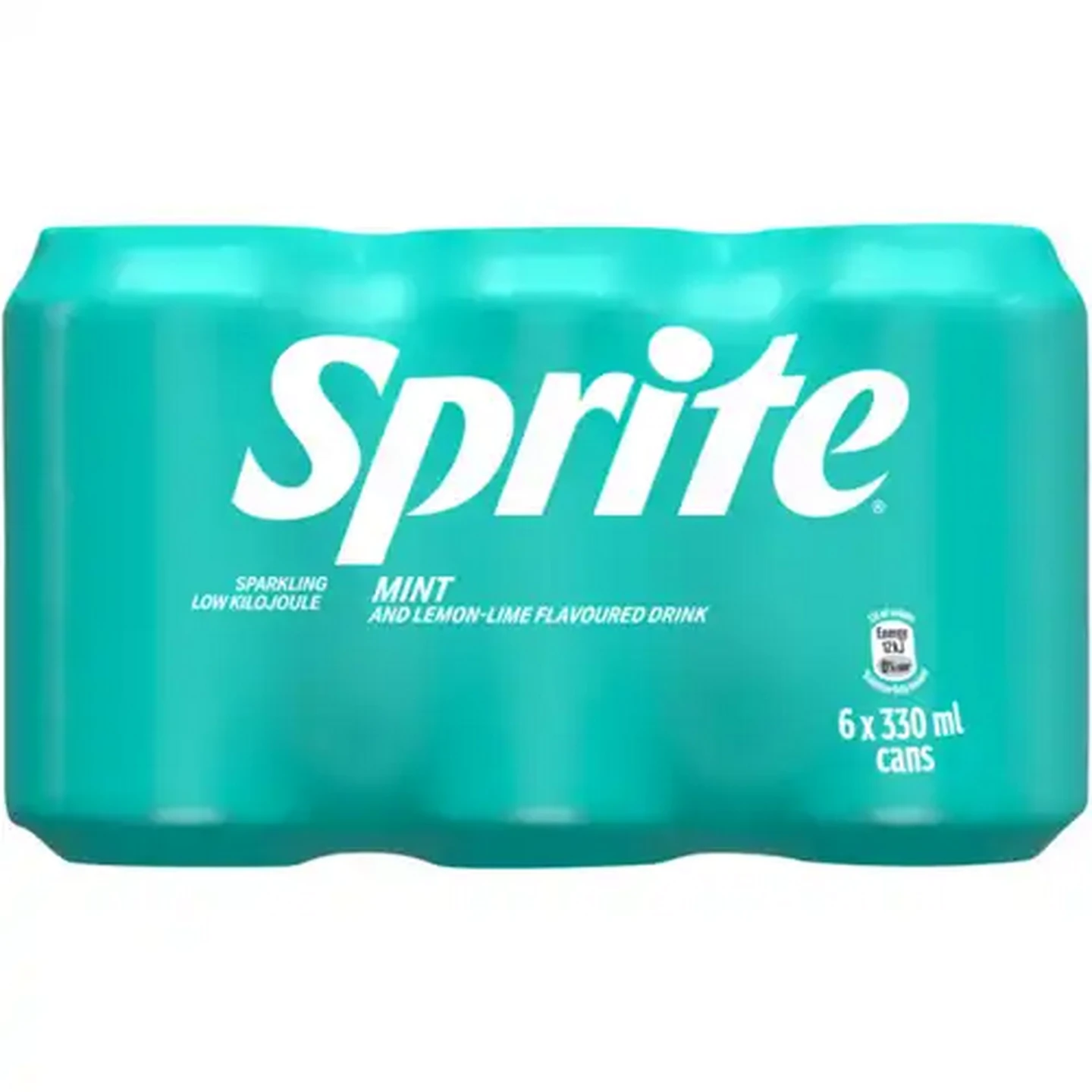 Image of Sprite Mint & Lemon-Lime Flavoured Sparkling Drink 6 x 330ml