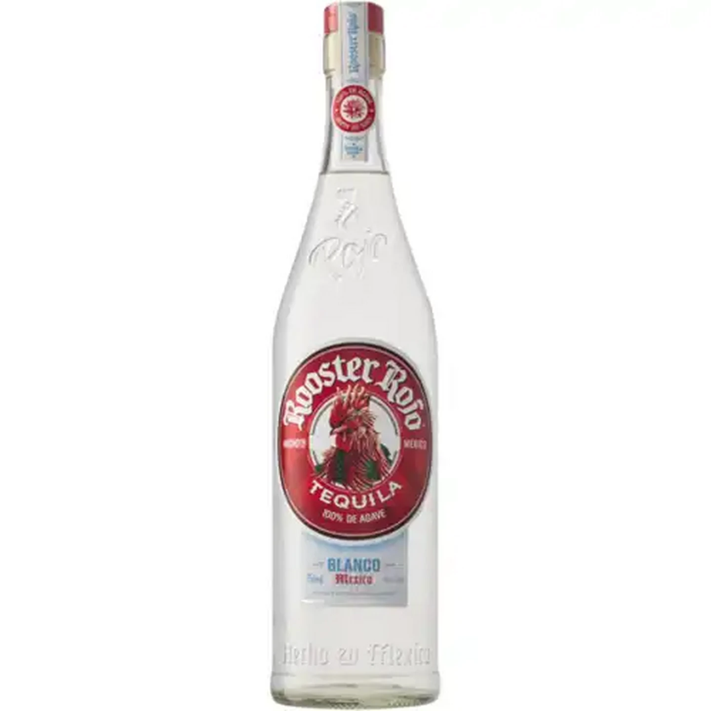 Image of Rooster Rojo Blanco Tequila Bottle 750ml