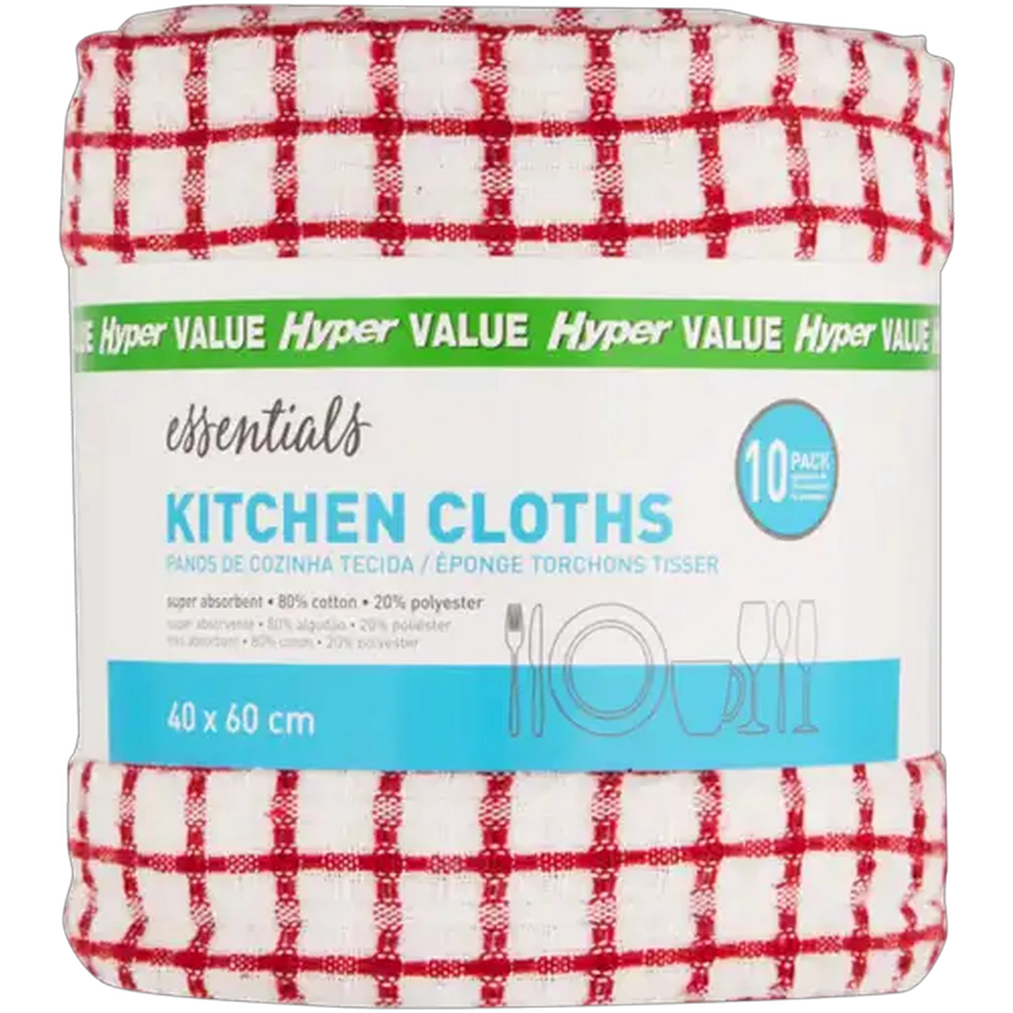 Image of Essentials Kitchen Cloths 10 Piece