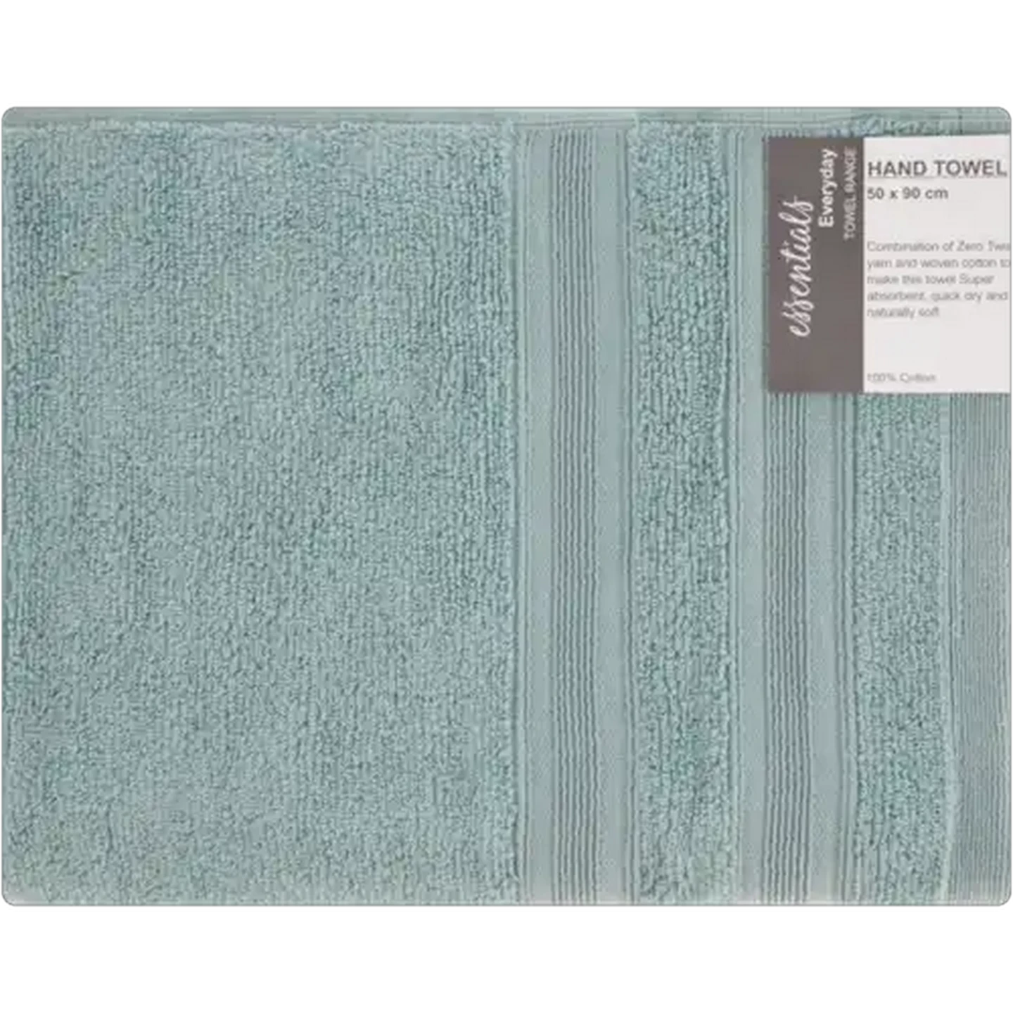 Image of Essentials Cadet Blue Hand Towel 50 x 90cm