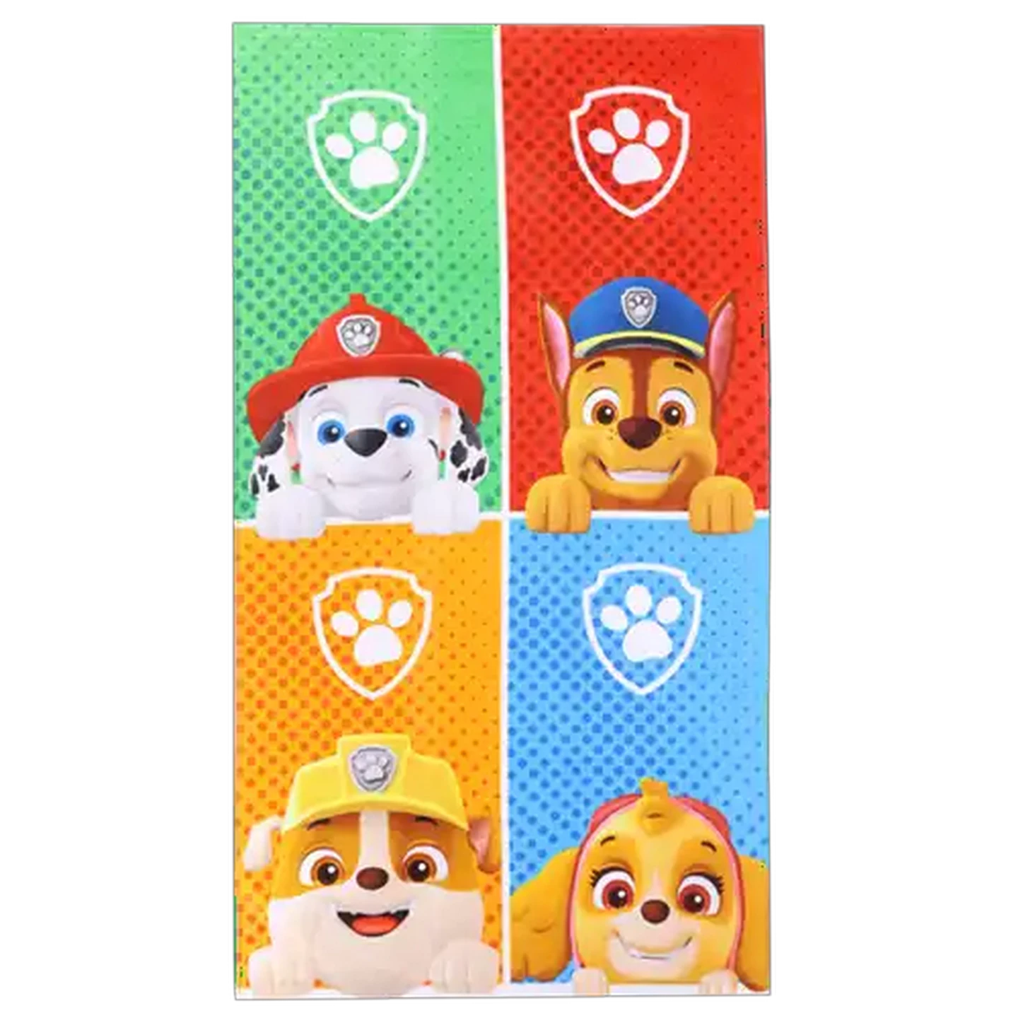 Image of PAW Patrol Red Character Beach Towel 70 x 130cm