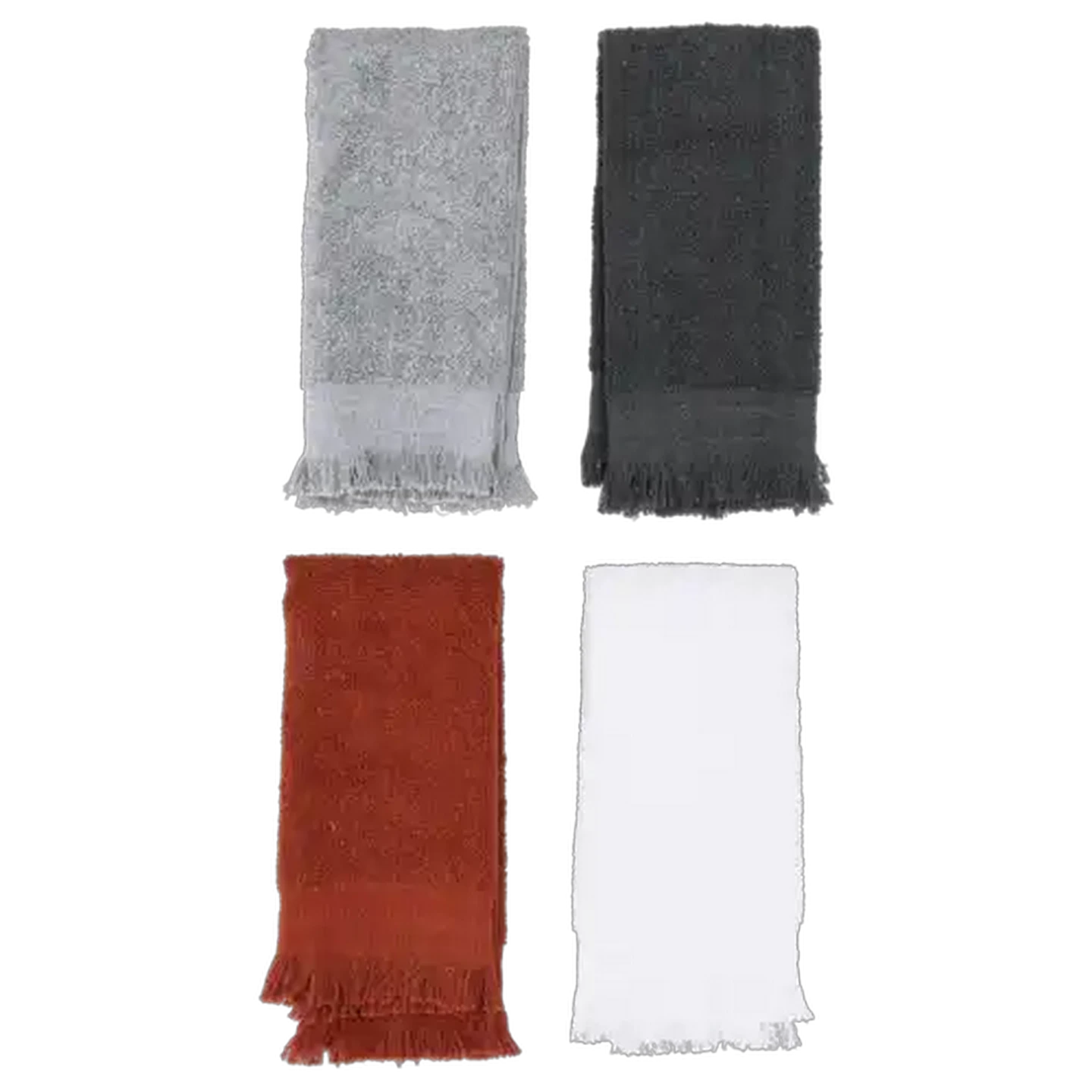 Image of Essentials Guest Towel Set 30 x 50cm 2-Pack (Colour May Vary)