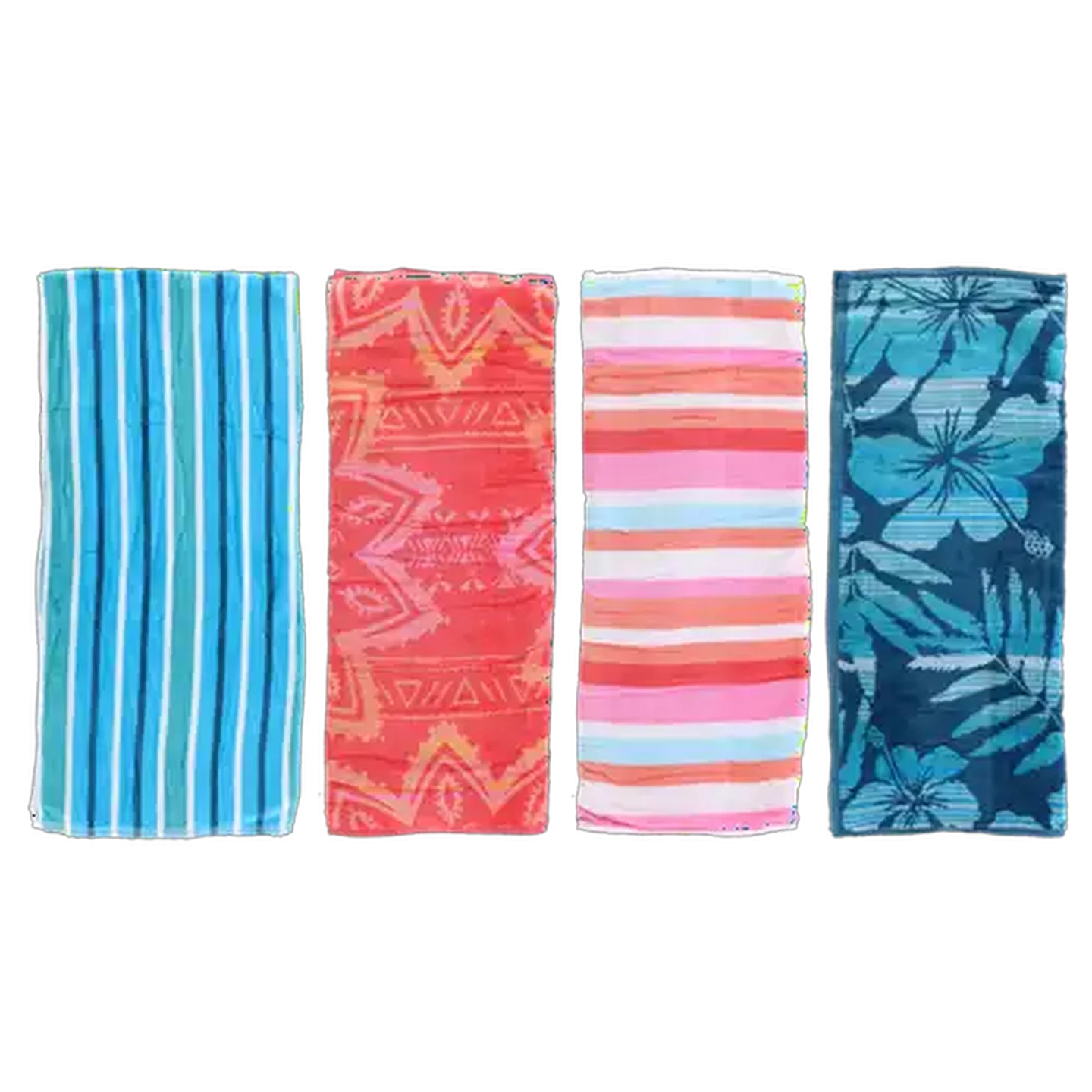 Image of Laguna Combo Beach Towel 2 Pack 71.1 x 147.3cm (Colour May Vary)