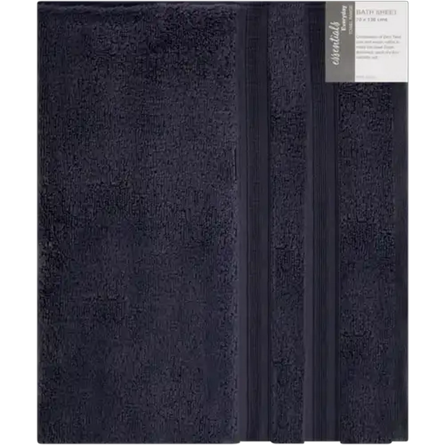 Image of Essentials Navy Bath Towel 70 x 130cm