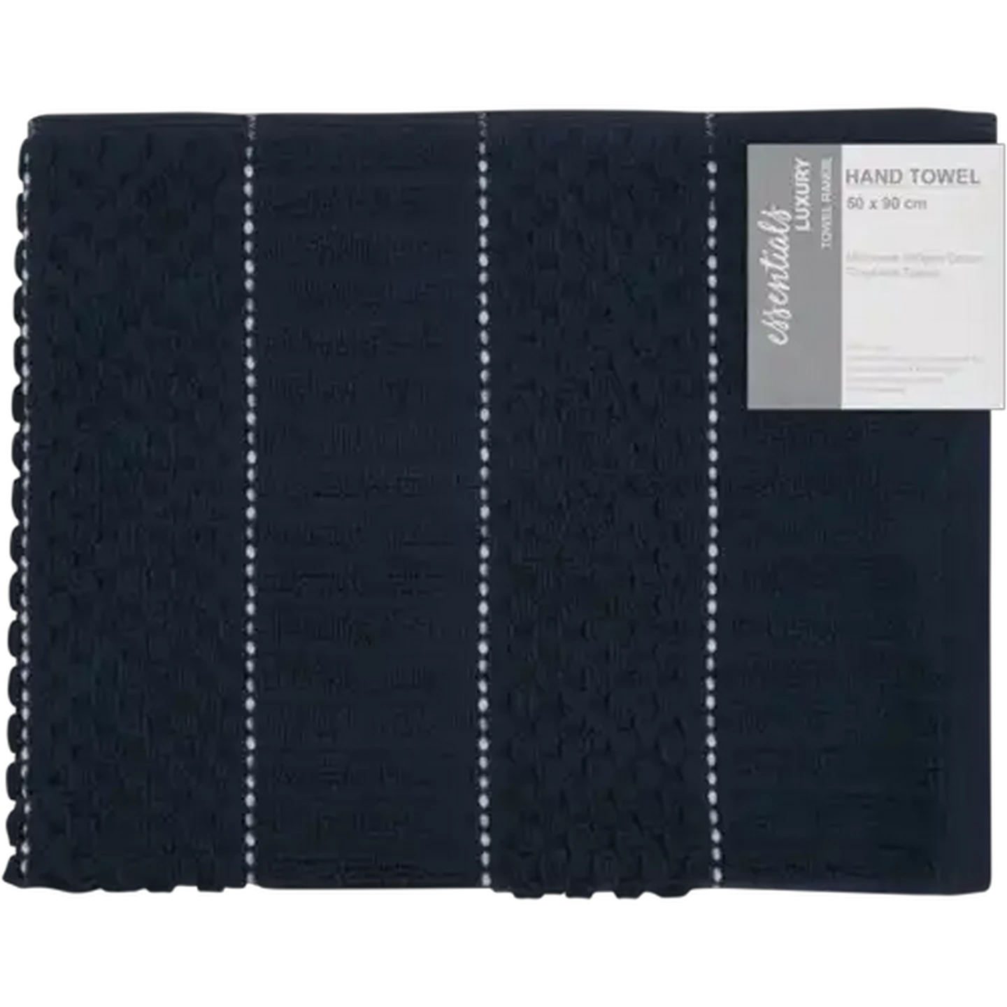 Image of Essentials Navy Luxury Hand Towel 50 x 90cm