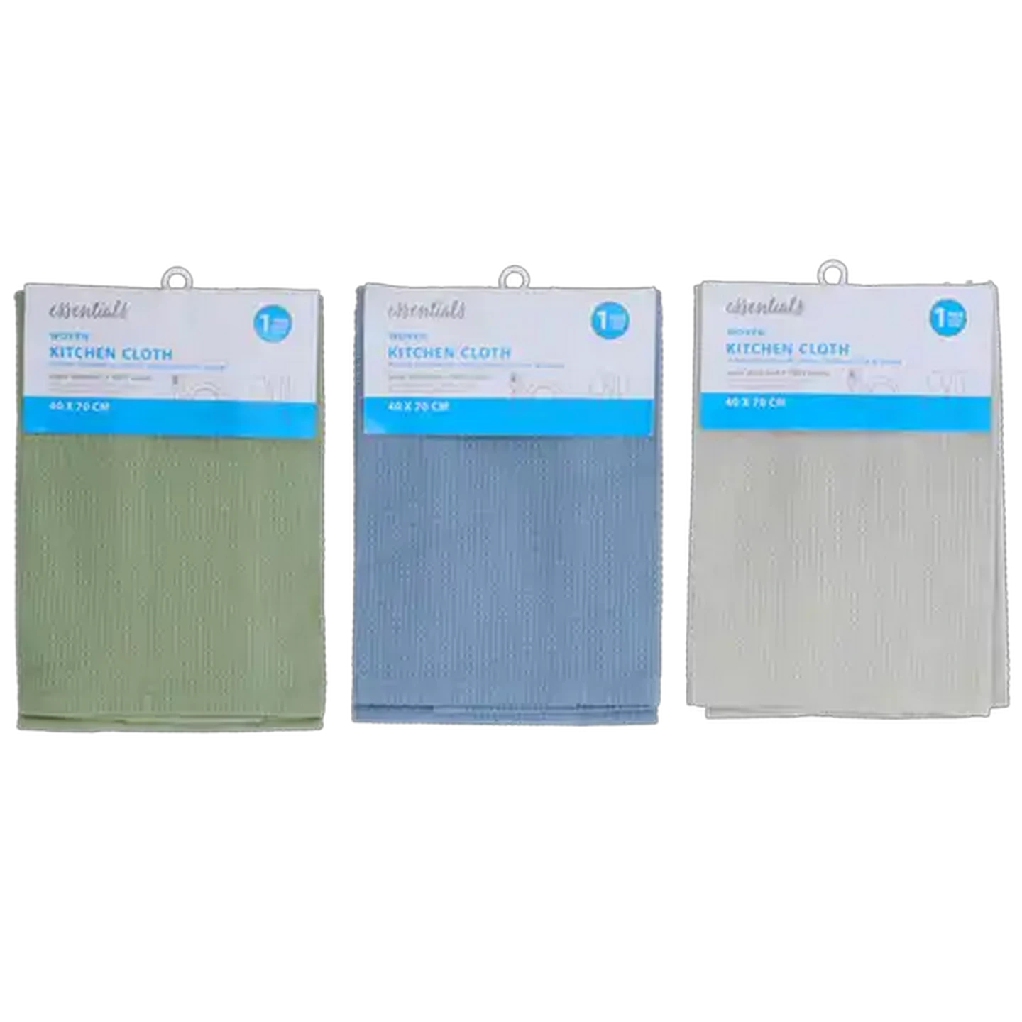 Image of Essentials Woven Kitchen Cloth 40 x 70cm (Colour May Vary)