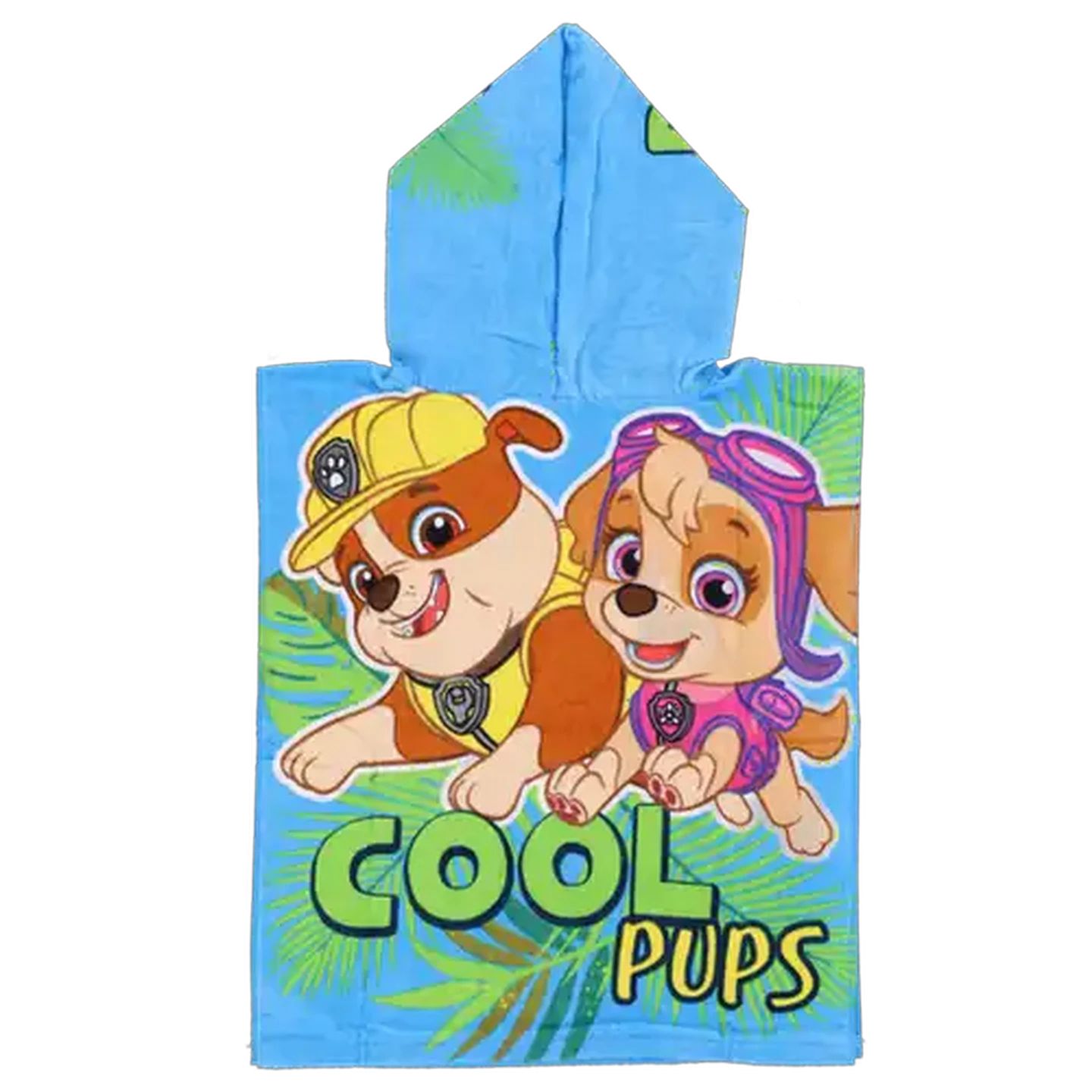 Image of PAW Patrol Blue Character Hooded Boys Towel