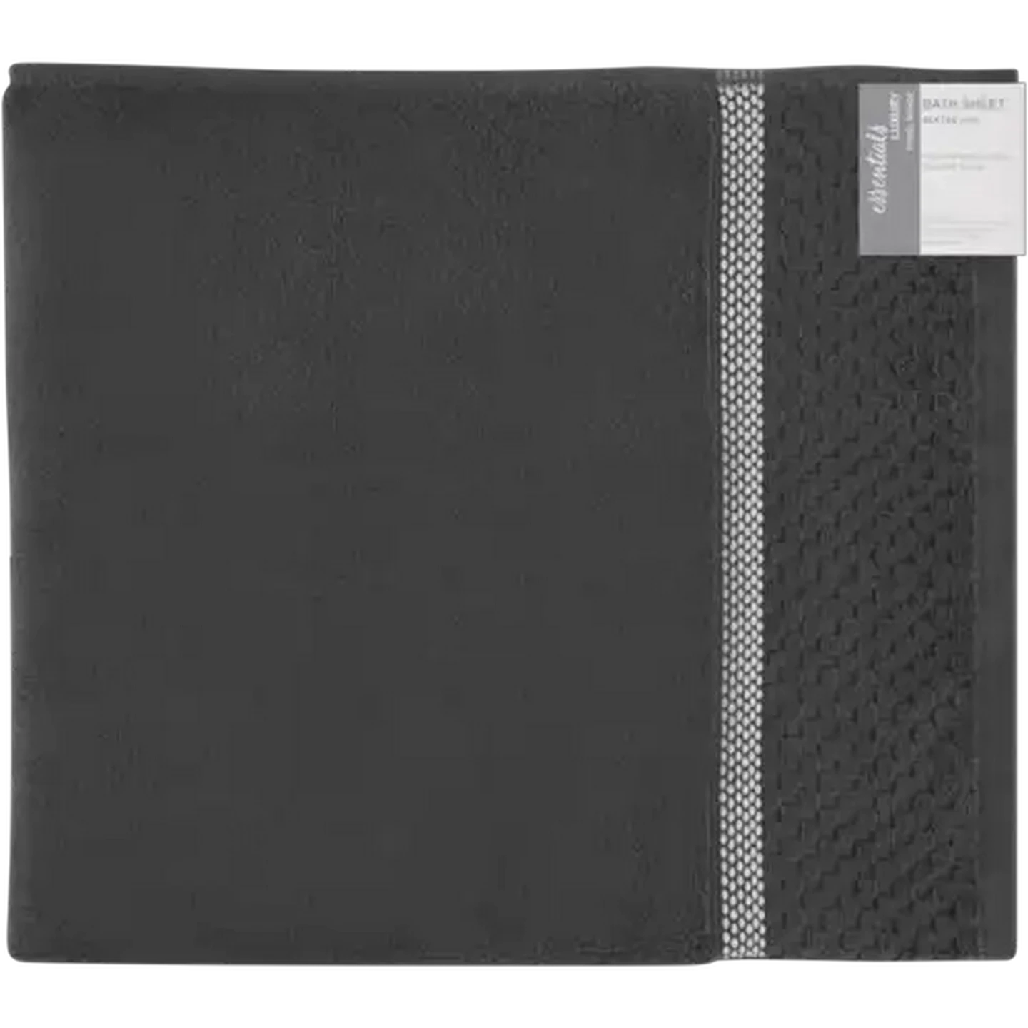 Image of Essentials Grey Luxury Bath Sheet 90 x 150cm
