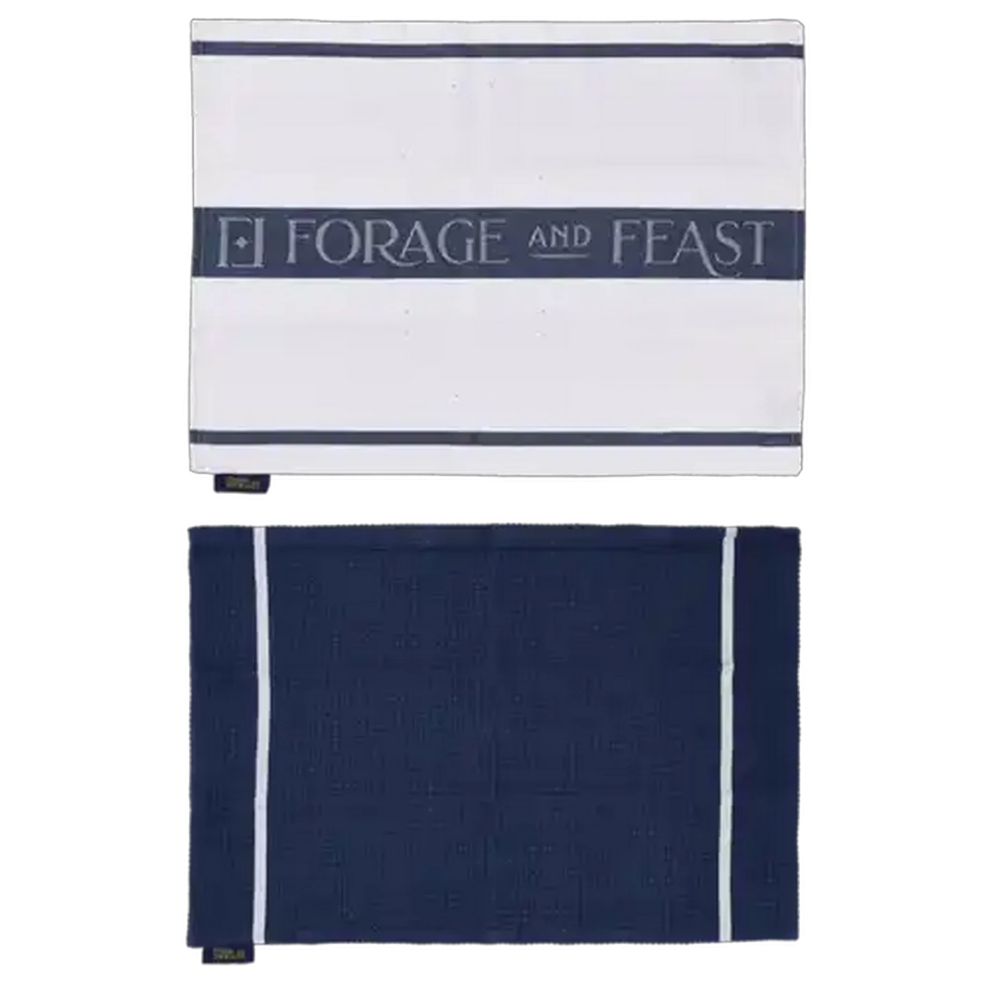 Image of Forage And Feast Navy Kitchen Cloth 50 x 70cm 2-Pack