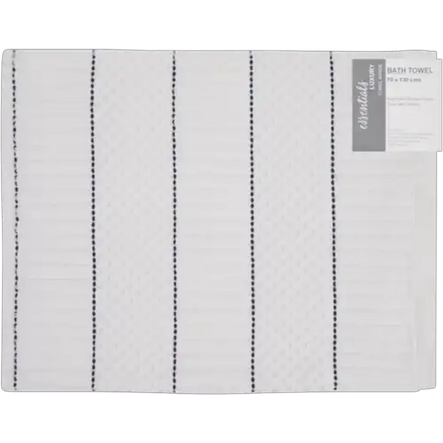 Image of Essentials White Luxury Bath Towel 70 x 130cm