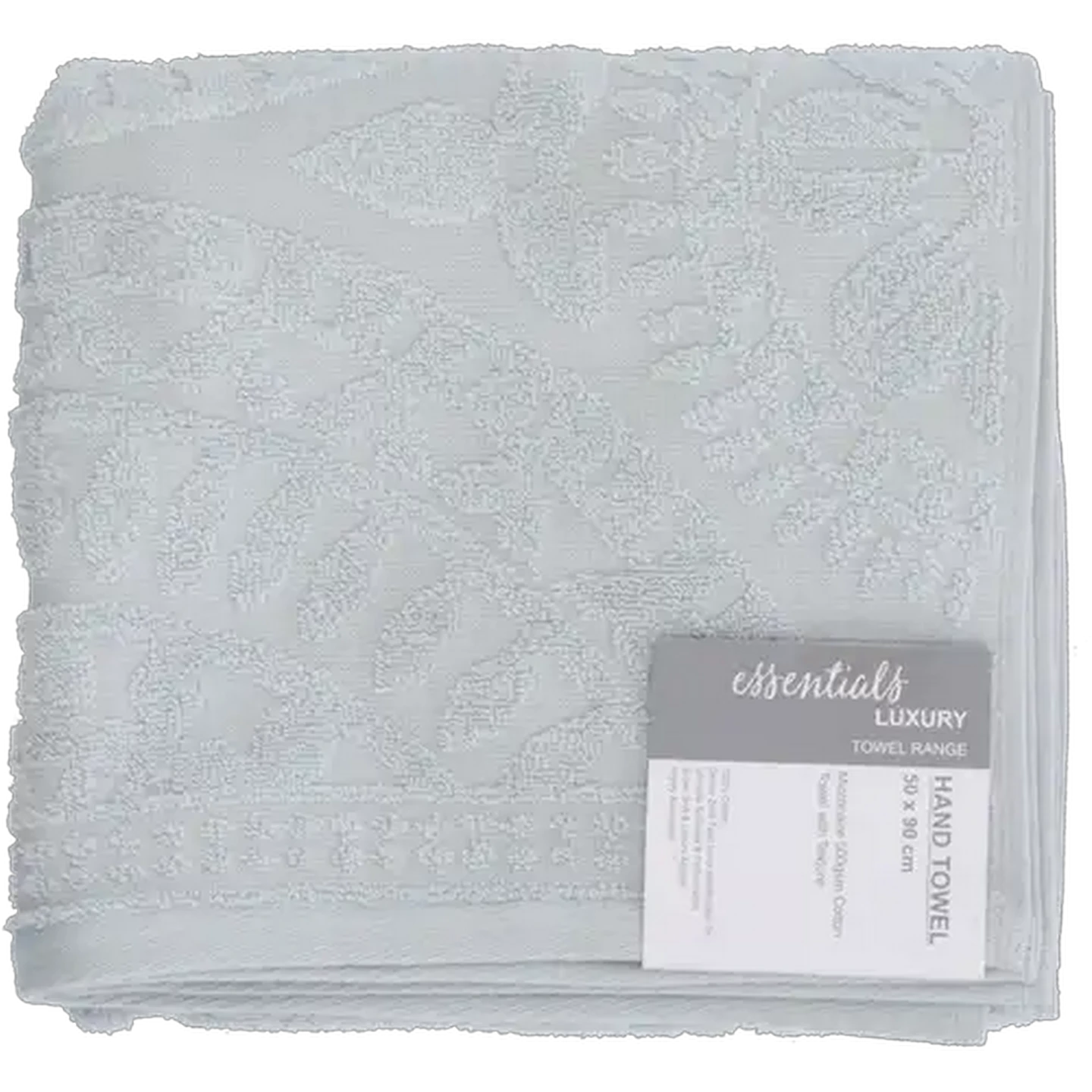 Image of Essentials Grey Hand Towel 50 x 90cm