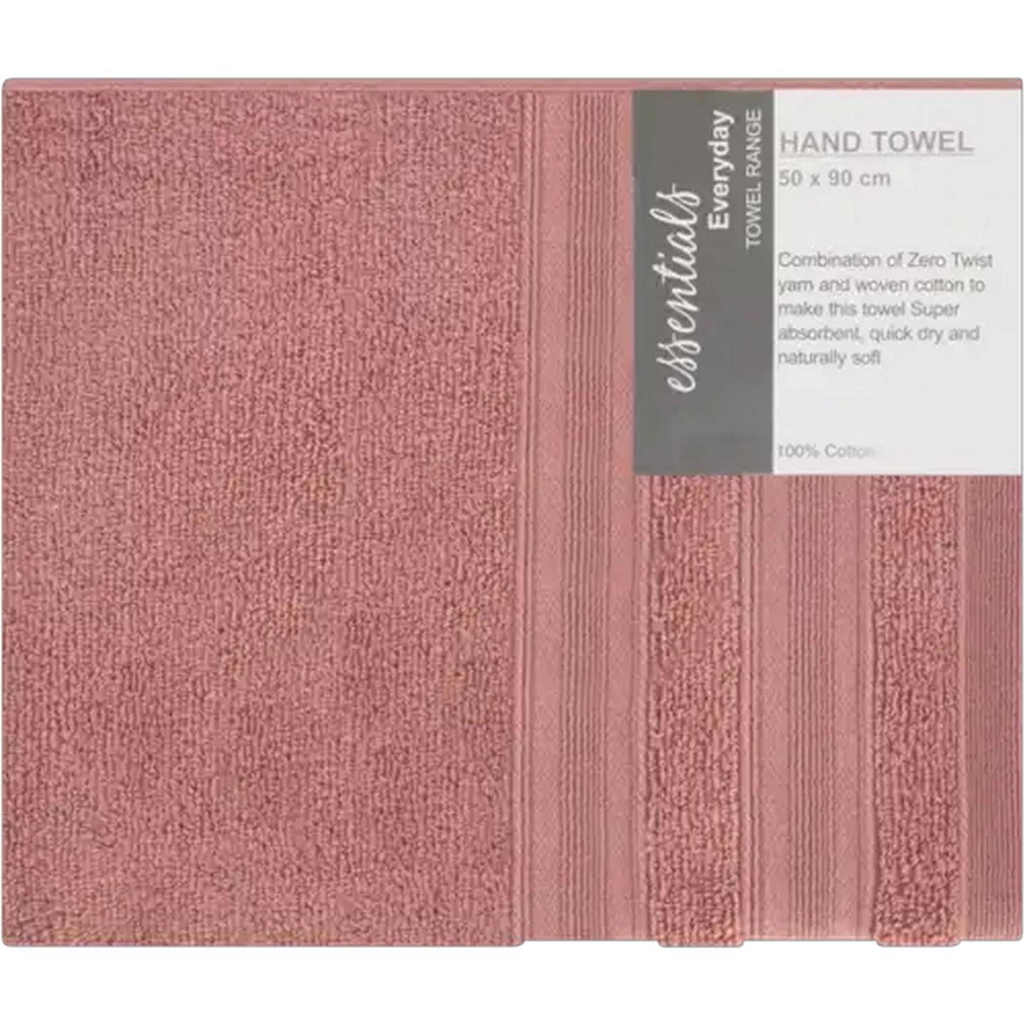 Image of Essentials Mauve Hand Towel 50 x 90cm