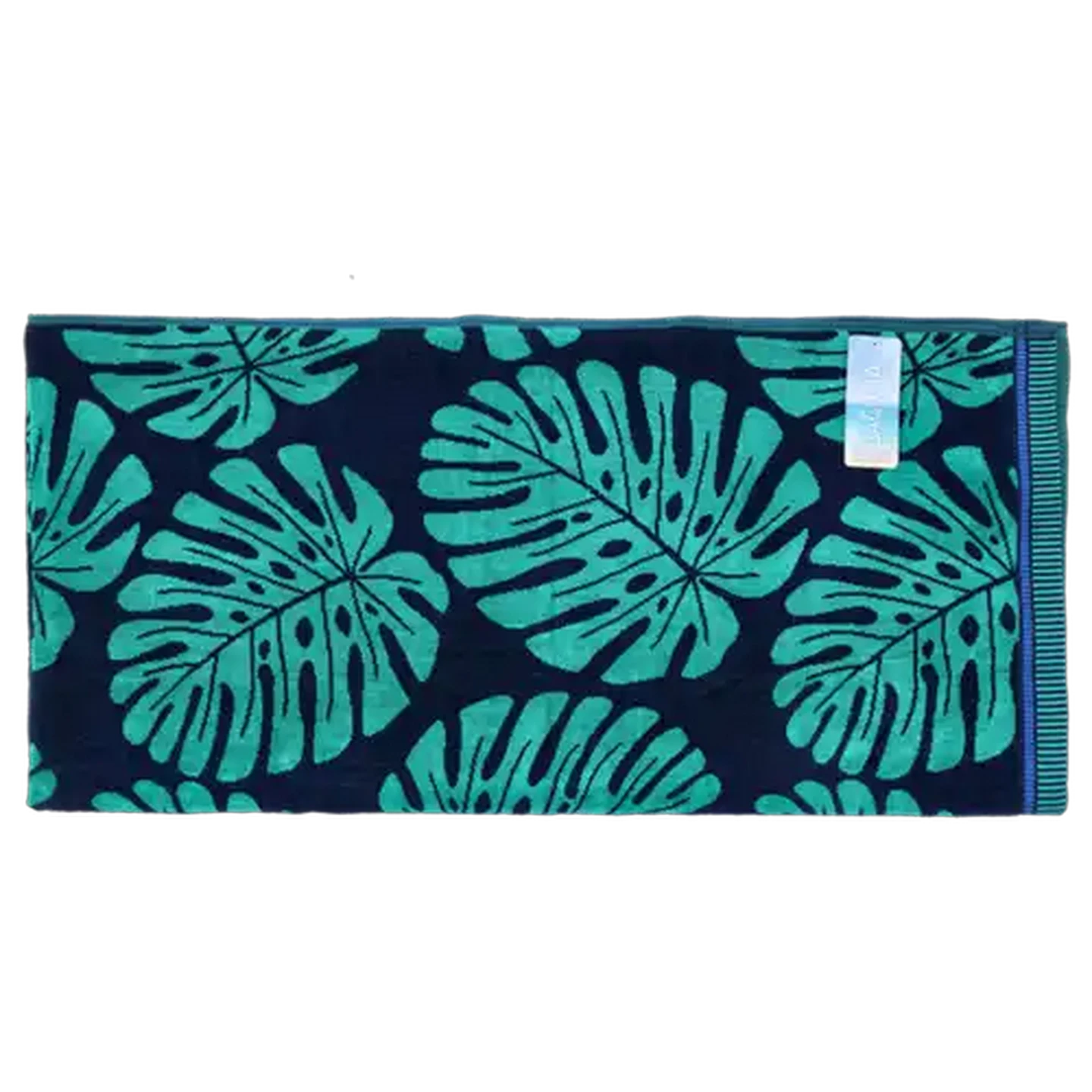 Image of Laguna Palm Green Beach Towel 90 x 180cm