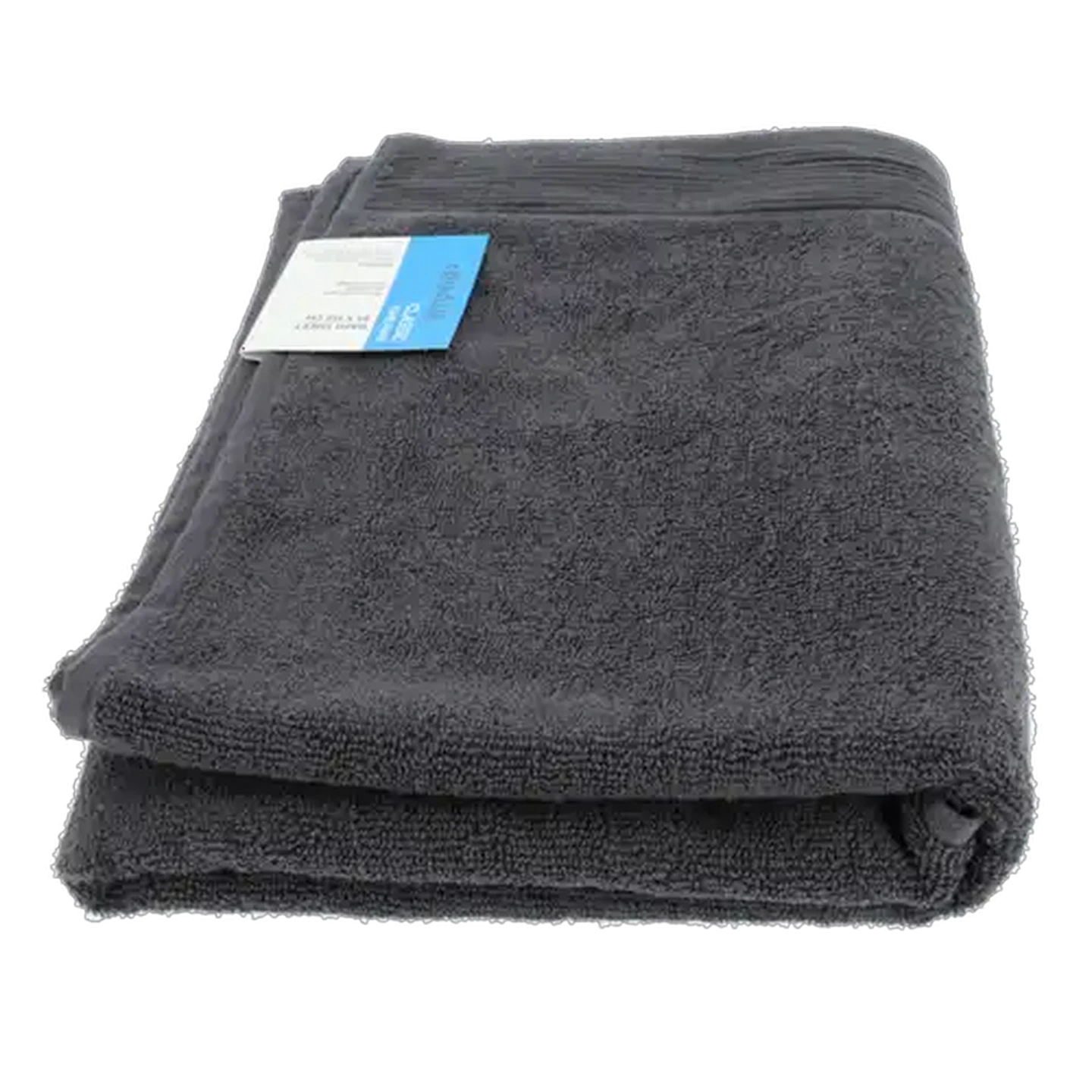 Image of Essentials Charcoal Classic Bath Sheet 85cm x 150cm