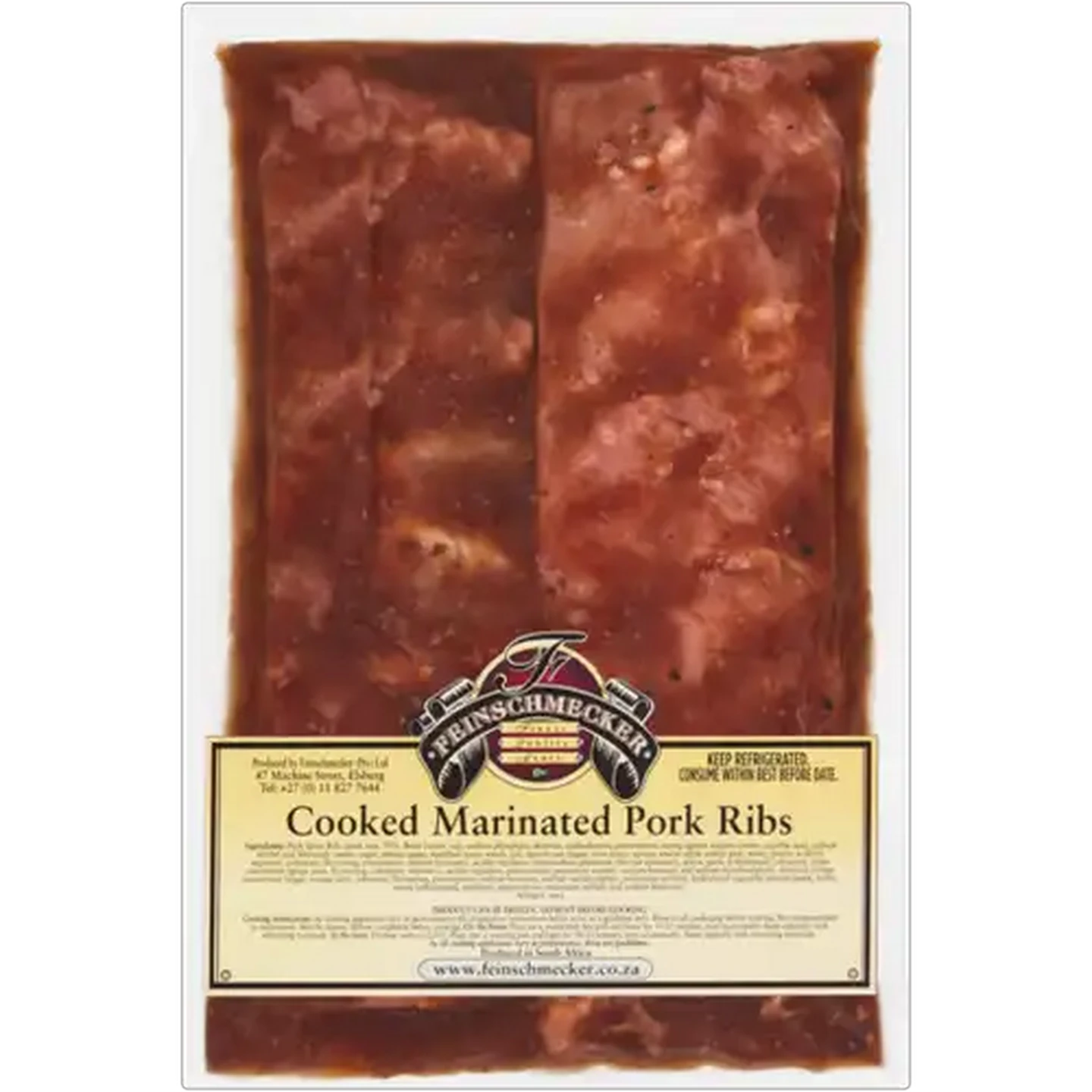 Image of Feinschmecker Cooked Marinated Pork Ribs Per kg