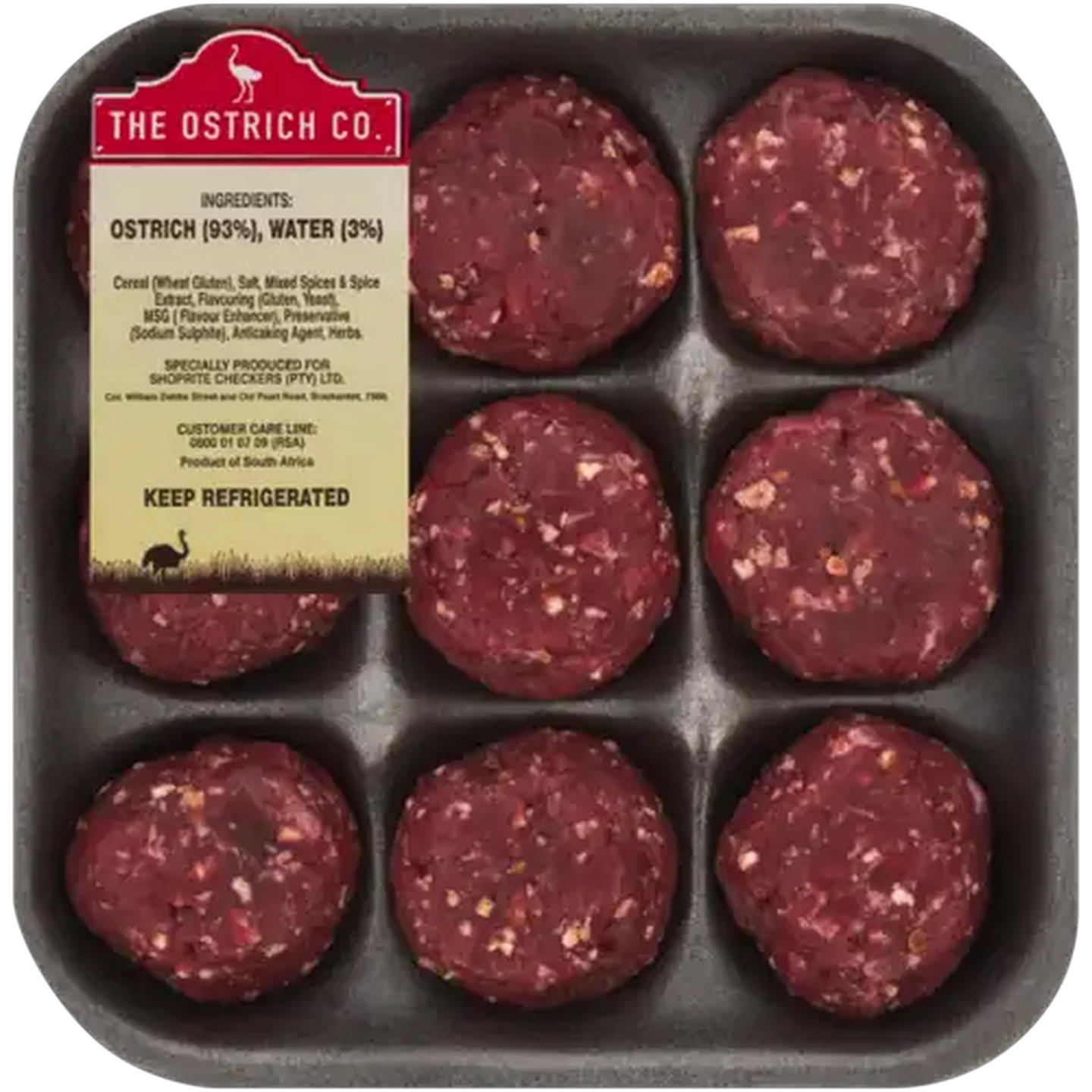 Image of The Ostrich Co. Ostrich Meatballs Per KG