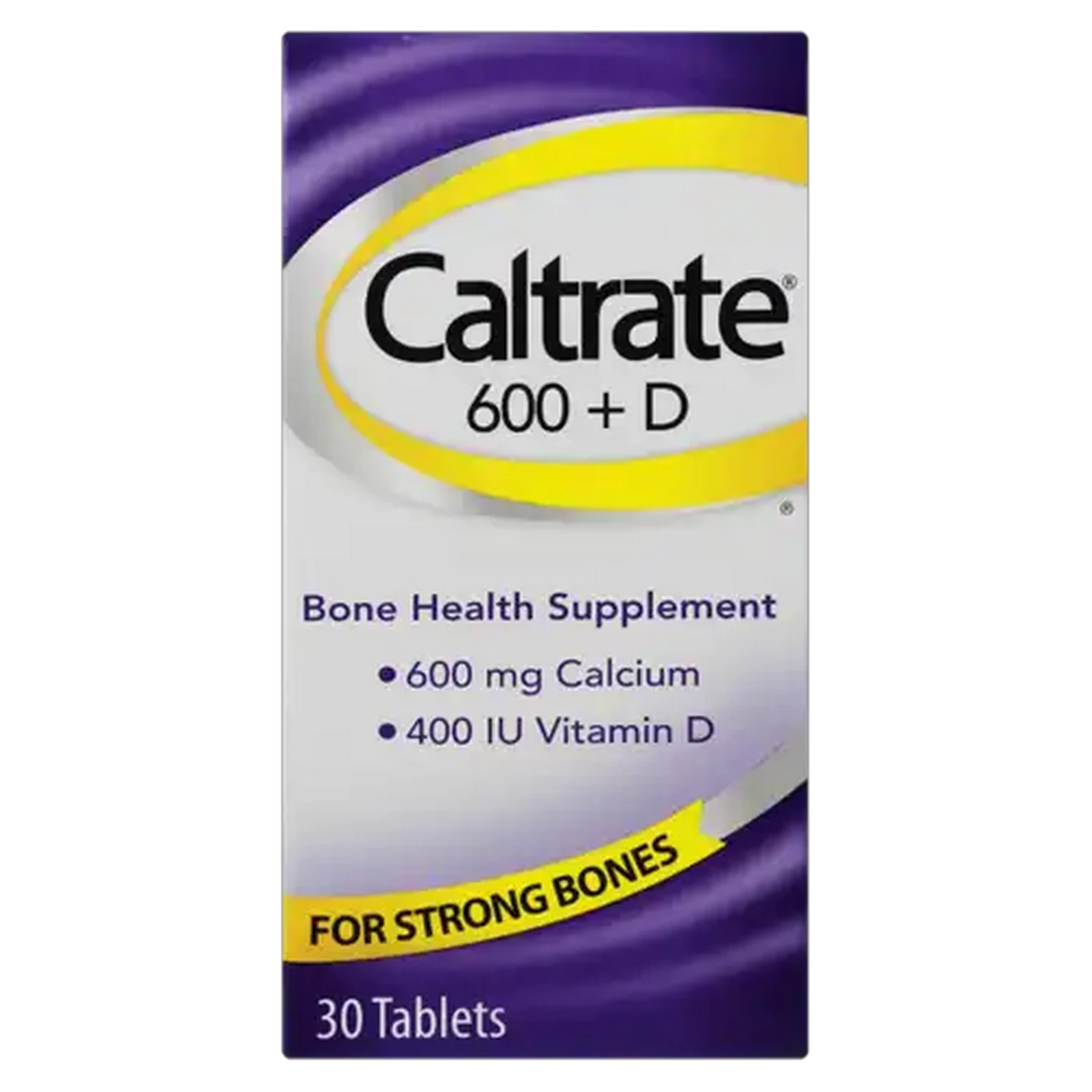 Image of Caltrate 600 + D Calcium Tablets 30 Pack