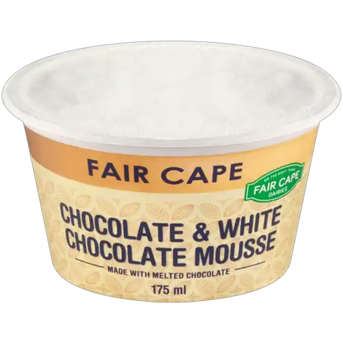Image of Fair Cape Dairies Chocolate & White Chocolate Mousse 175ml