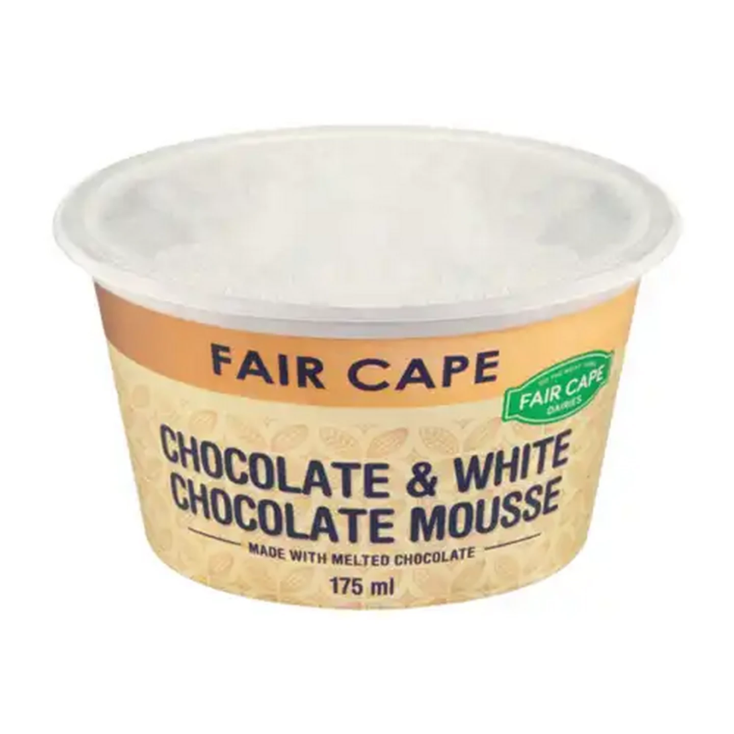 Image of Fair Cape Dairies Chocolate & White Chocolate Mousse 175ml