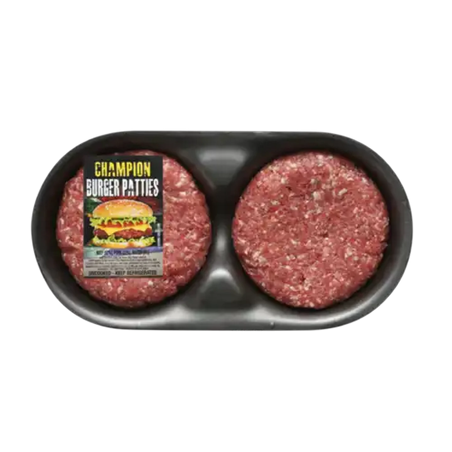 Image of Champion Burger Patties Per KG (4 Patties)