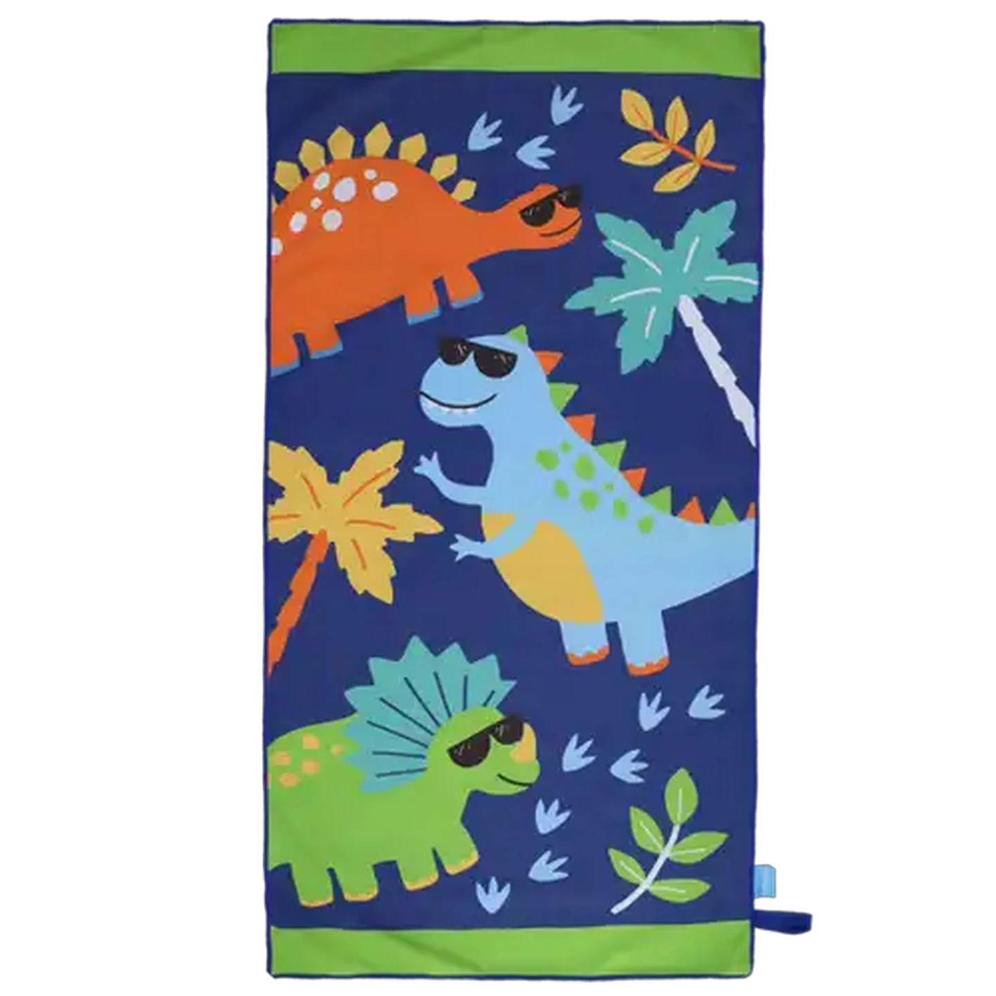 Image of Laguna Blue Dinosaur Quick Dry Beach Towel 60 x 120cm