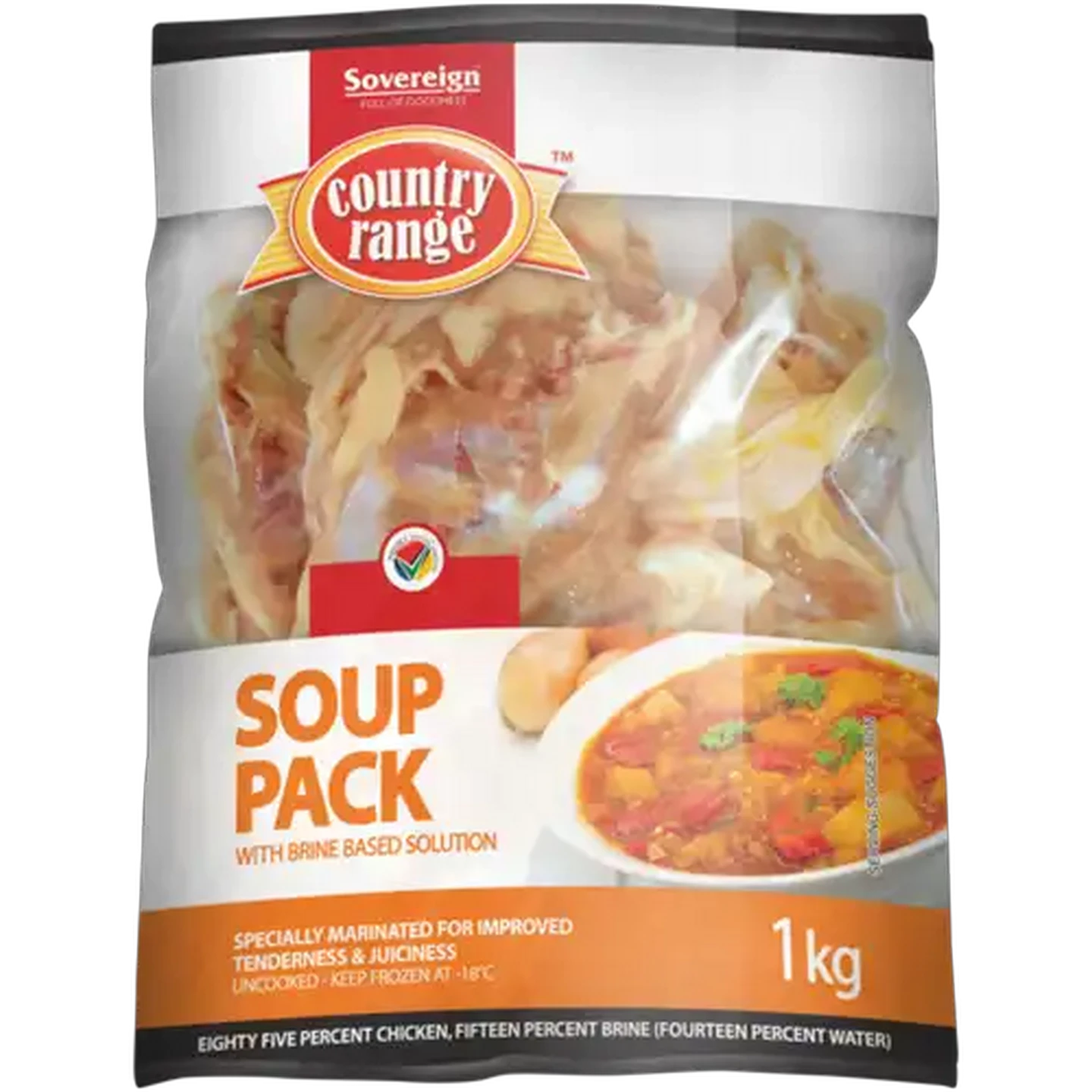Image of Country Range Frozen Soup Chicken Chunks 1kg