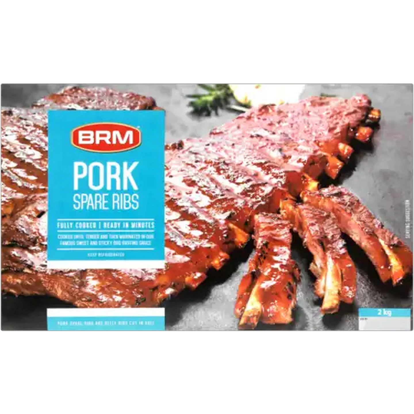 Image of BRM Frozen Pork Spare Ribs 2kg