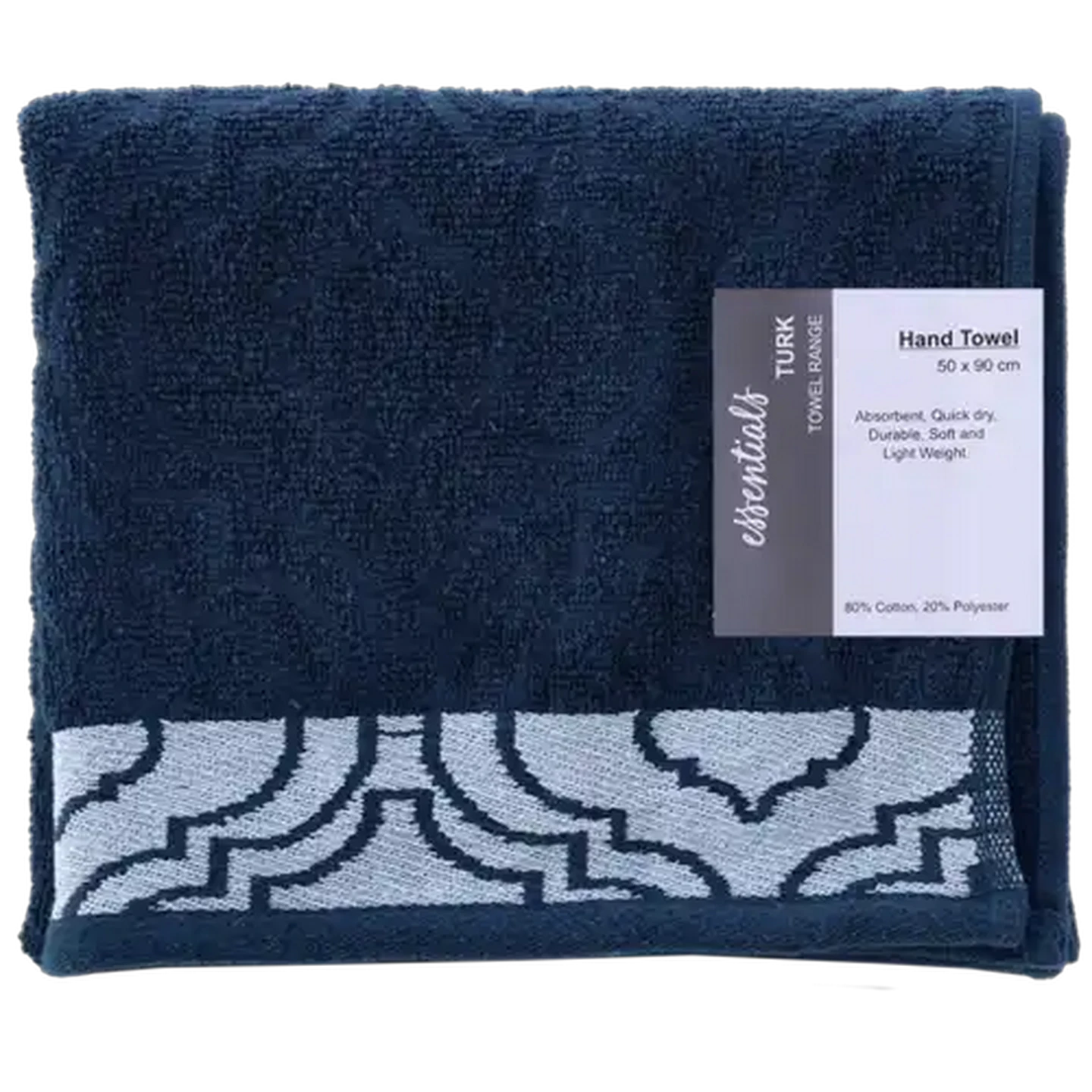 Image of Essentials Turkey Hand Towel 90 x 50cm