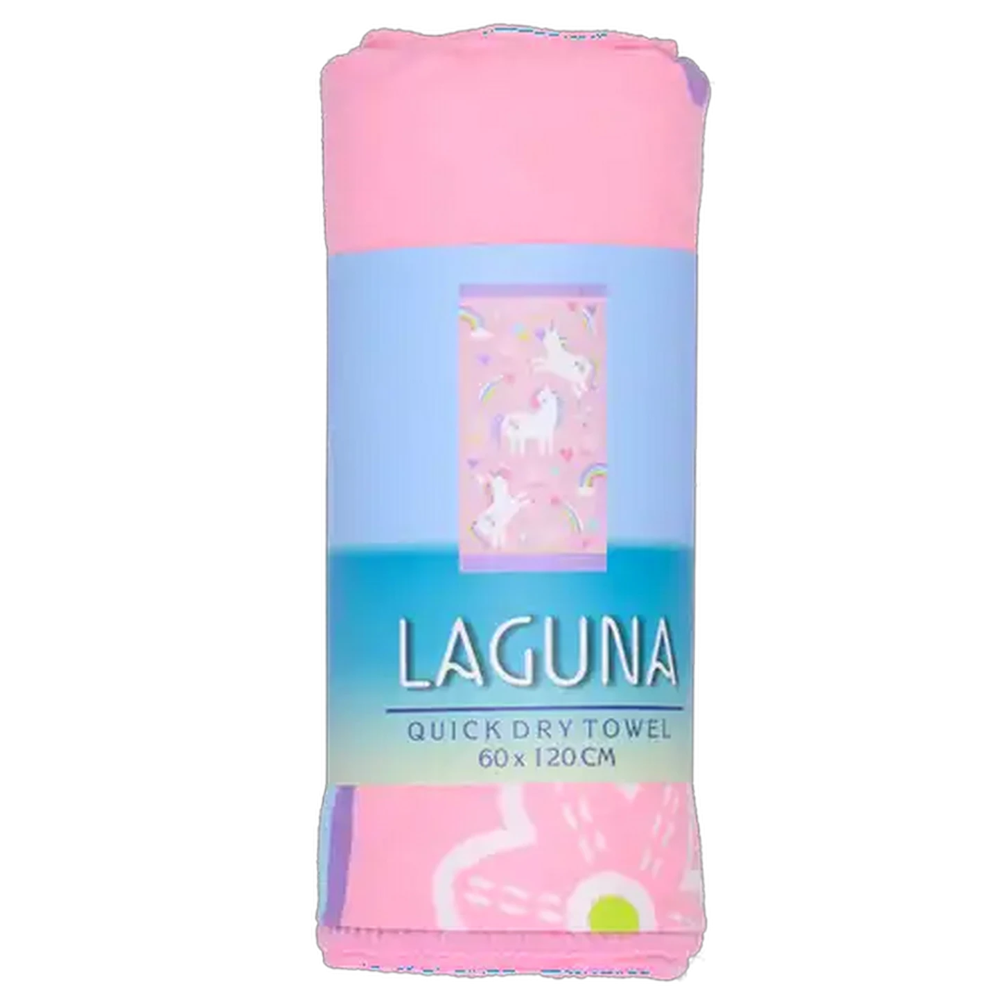 Image of Laguna Pink Quick Dry Beach Towel 60 x 120cm