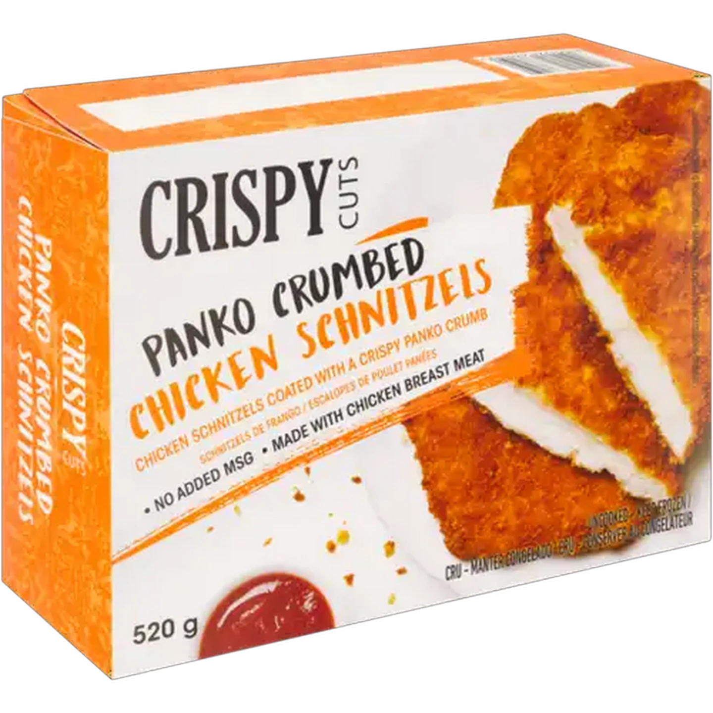 Image of Crispy Cuts Frozen Panko Crumbed Chicken Schnitzels 520g