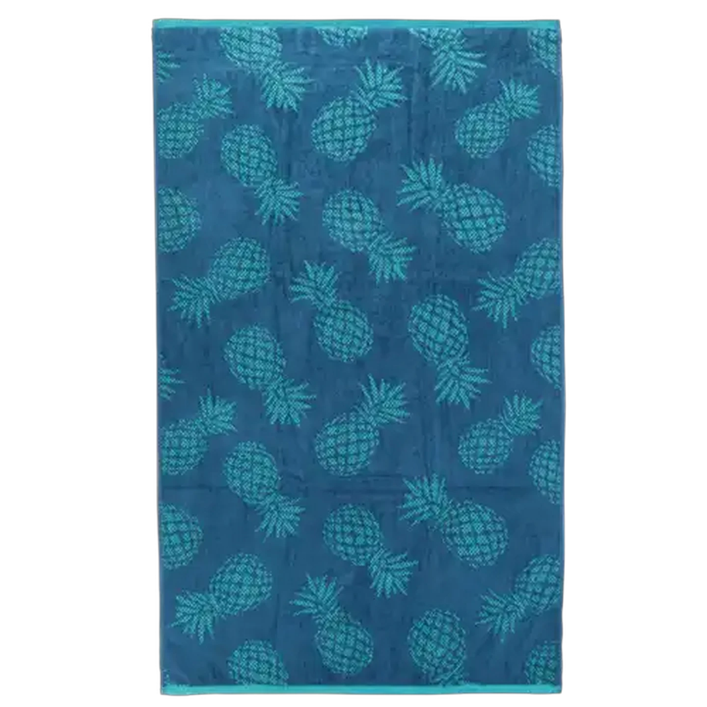Image of Laguna Aqua Pineapple Beach Towel 81 x 163cm