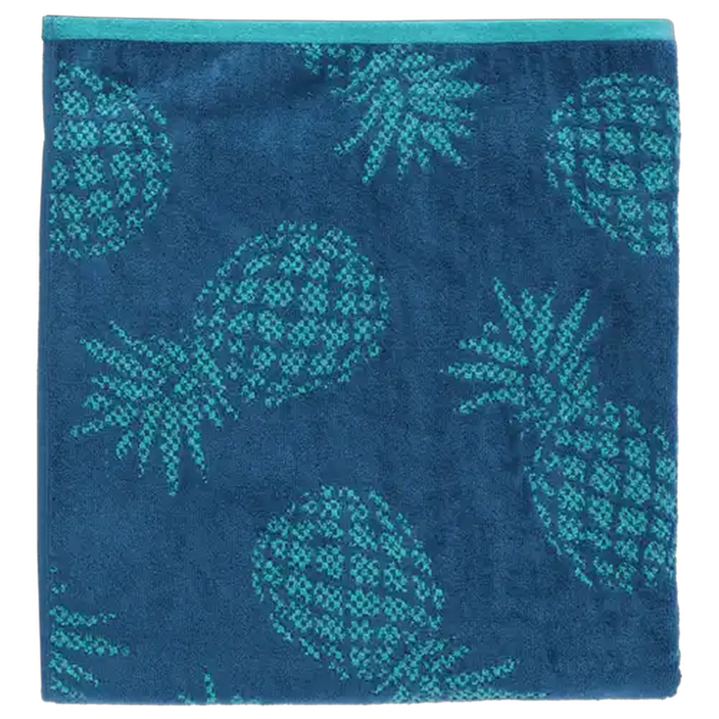 Image of Laguna Aqua Pineapple Beach Towel 81 x 163cm
