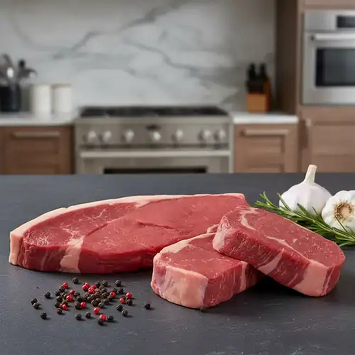 Image of Steakhouse Classic Sirloin, Rump & Ribeye Braai Box Per kg