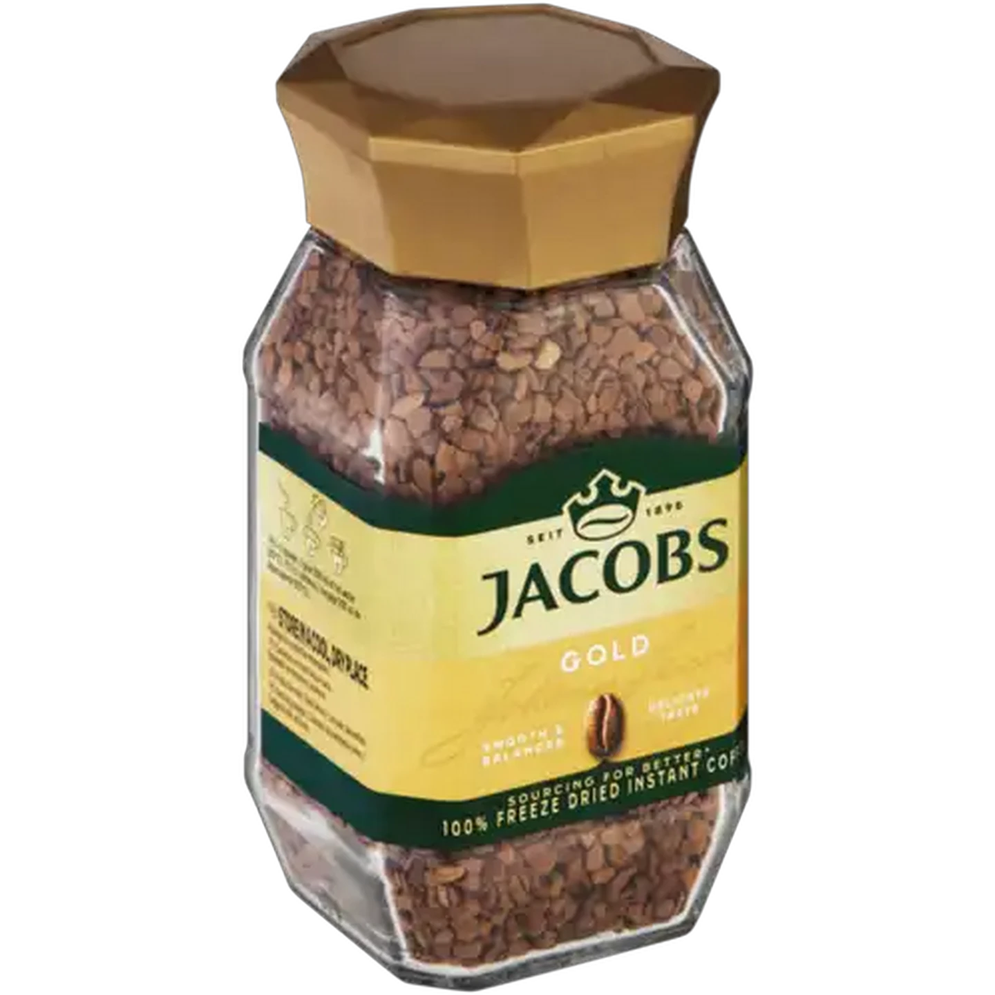 Image of Jacobs Gold Freeze Dried Instant Coffee 47.5g