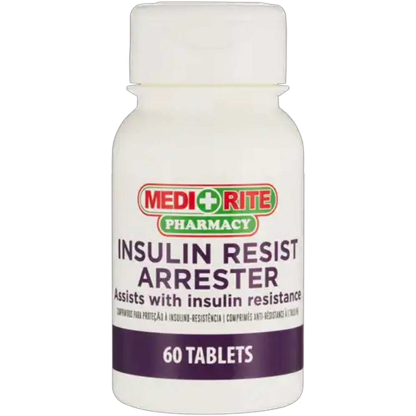 Image of Medirite Insulin Resist Arrester Tablets 60 Pack