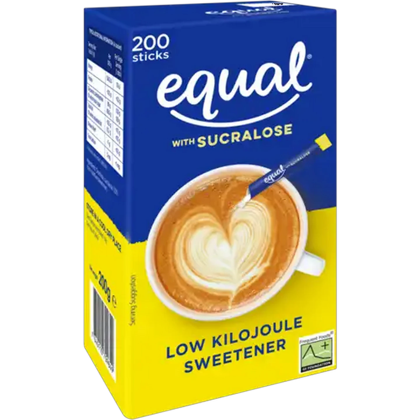 Image of Equal Low Kilojoule Sweetener Sticks with Sucralose 200 Pack