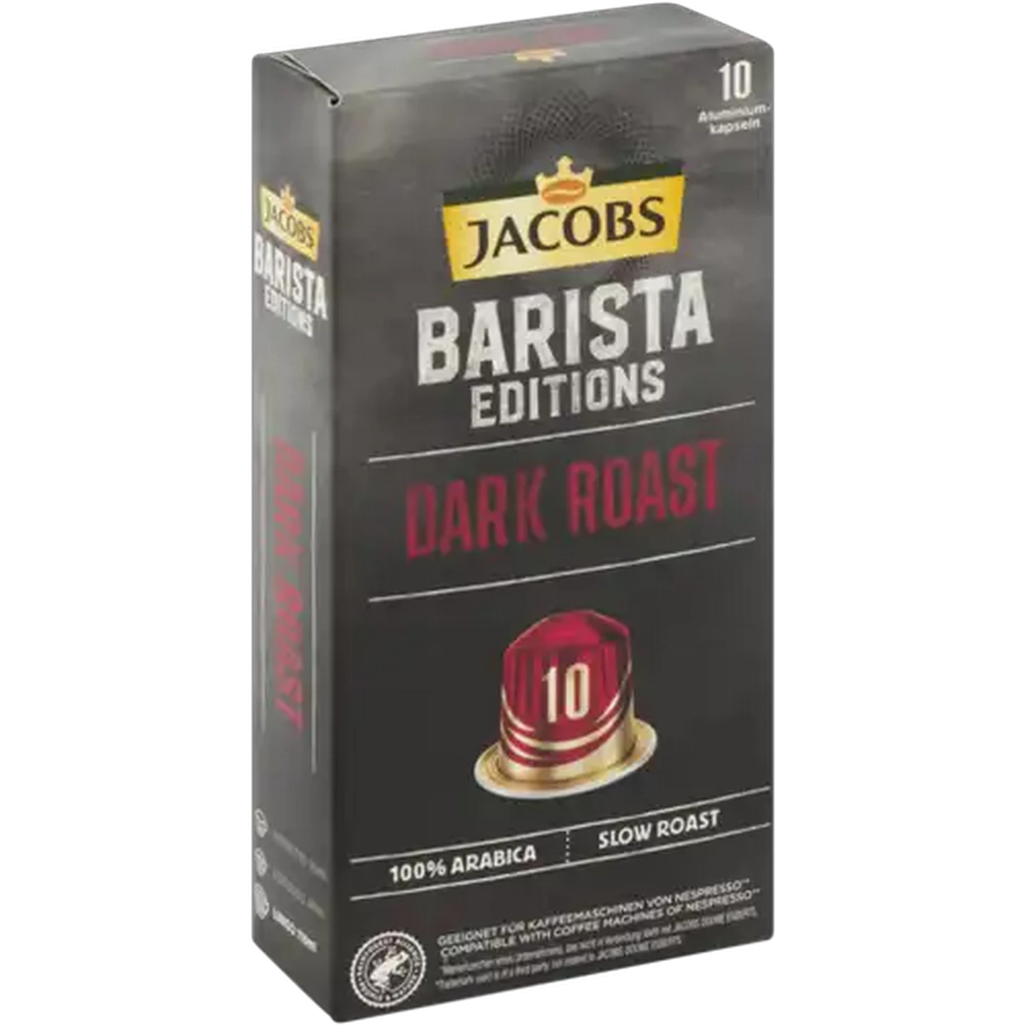 Image of Jacobs Barista Editions Dark Roast Coffee Capsules 10 Pack