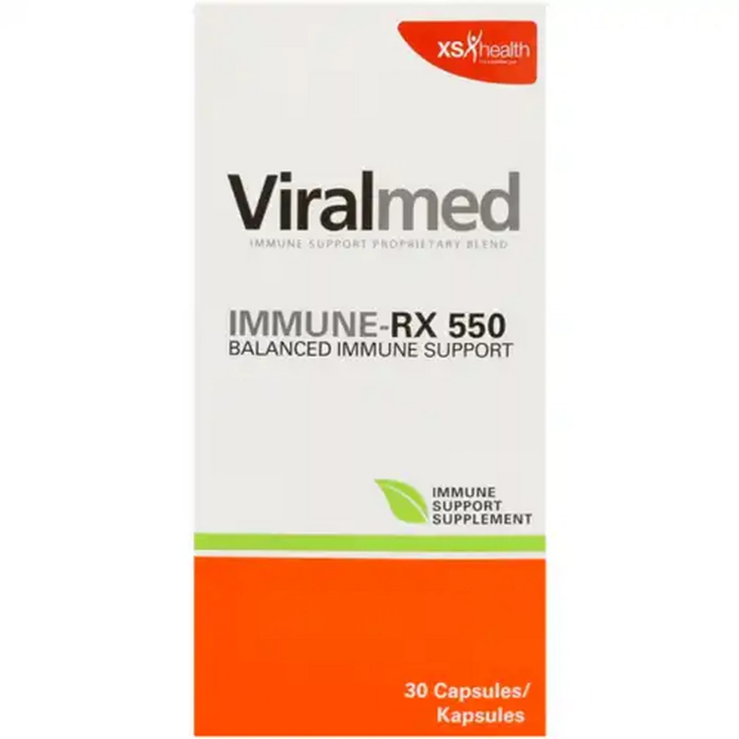 Image of Viralmed Immune Support -RX 550 Capsules 30 Pack