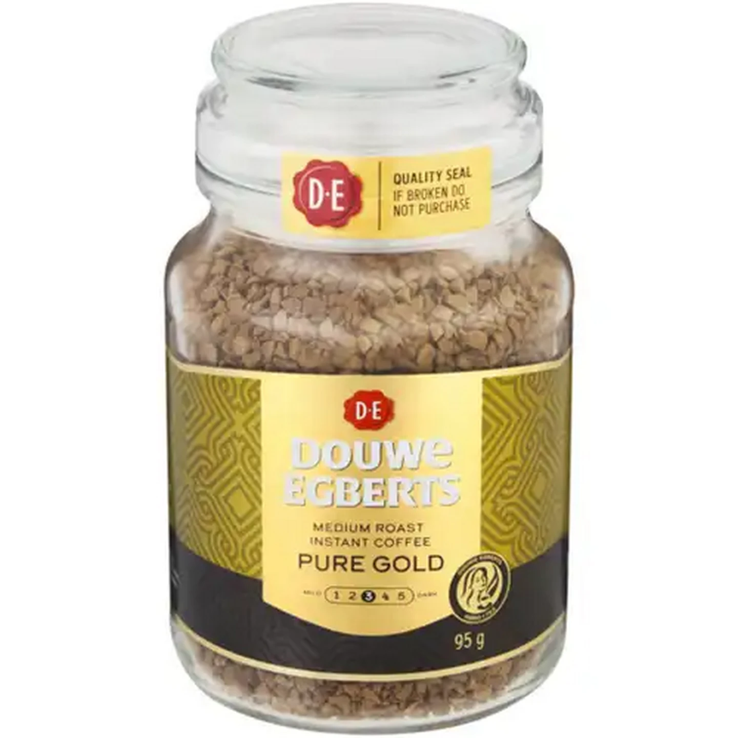 Image of Douwe Egberts Pure Gold Instant Coffee 95g