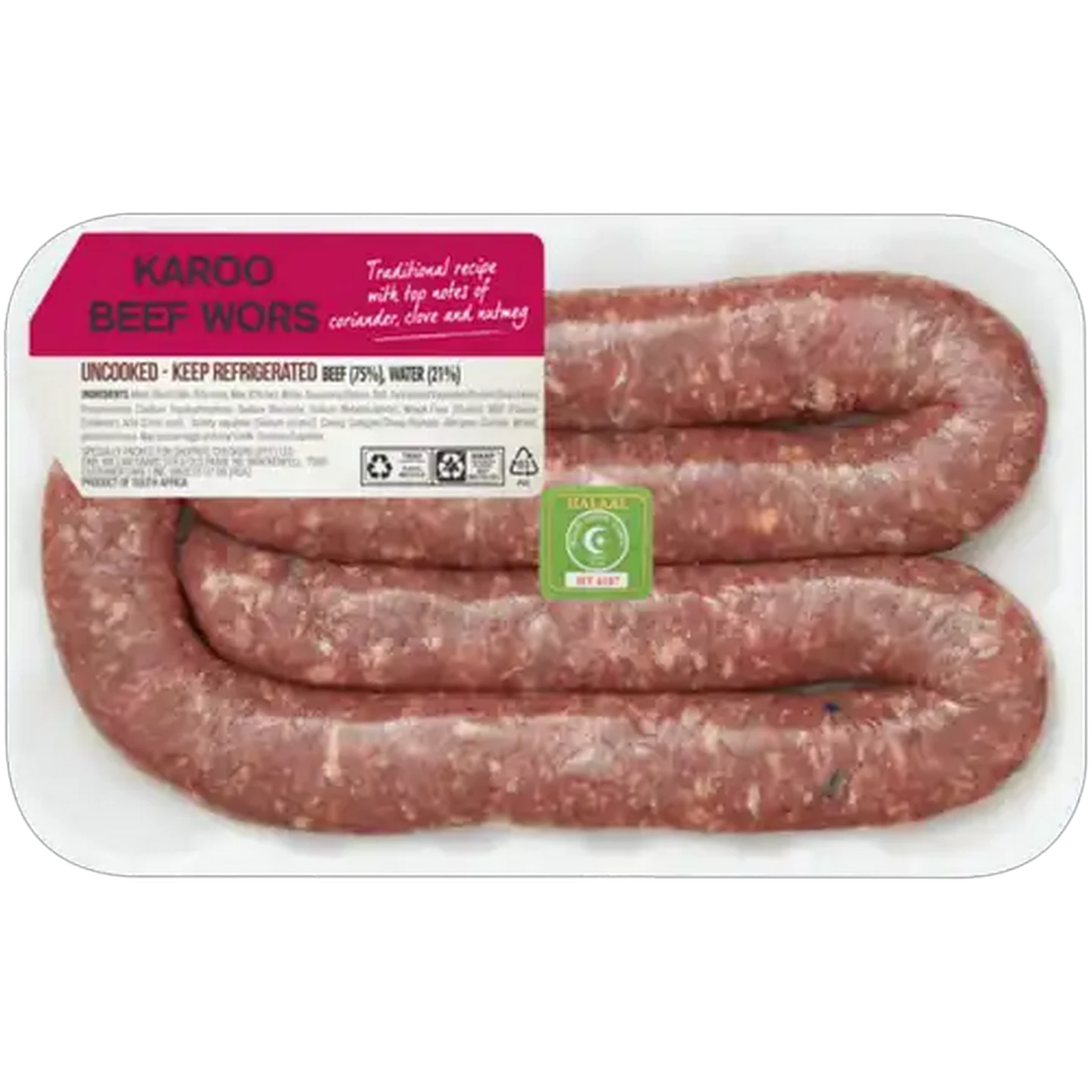 Image of Karoo Beef Thick Wors Per Kg