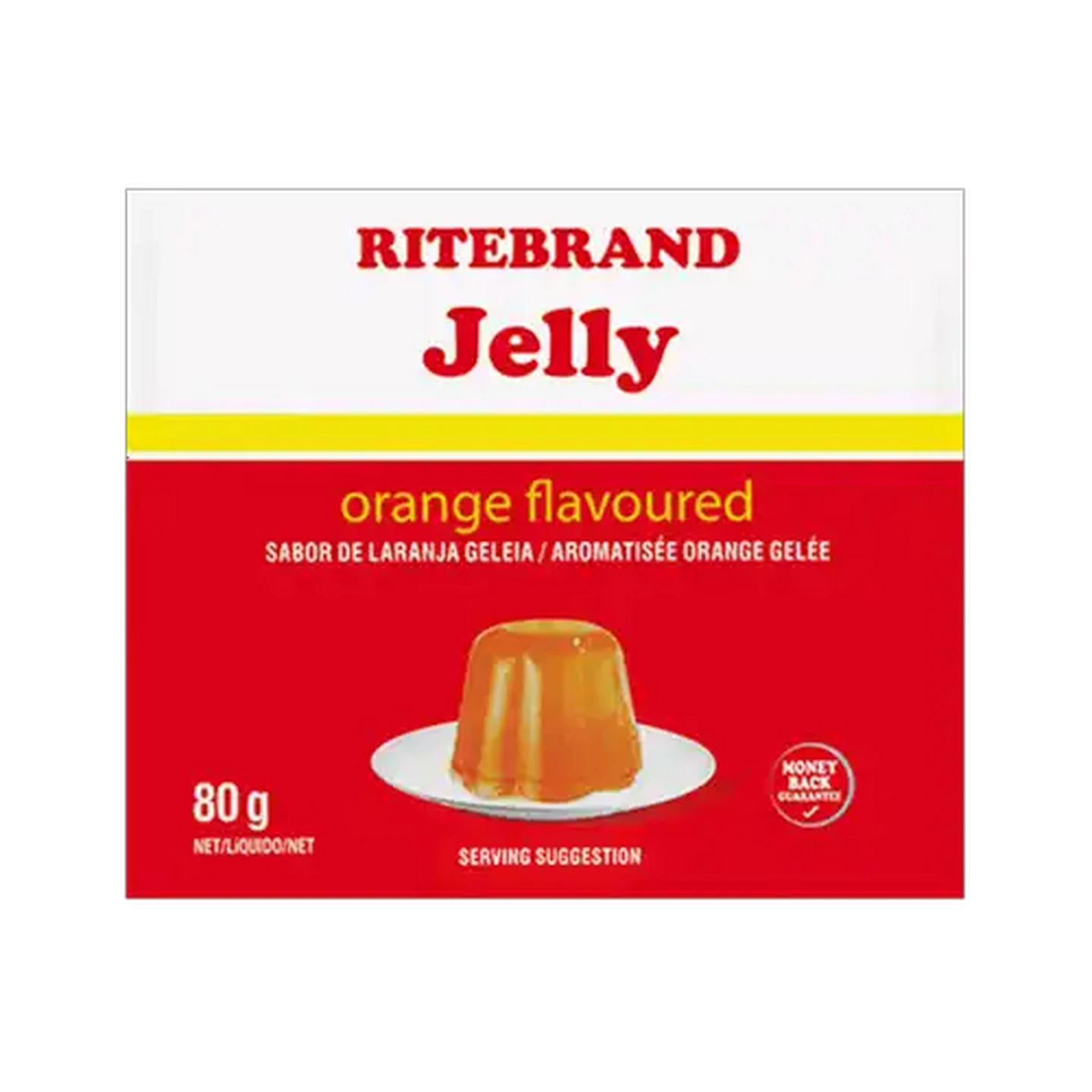 Image of Ritebrand Orange Flavoured Instant Jelly 80g