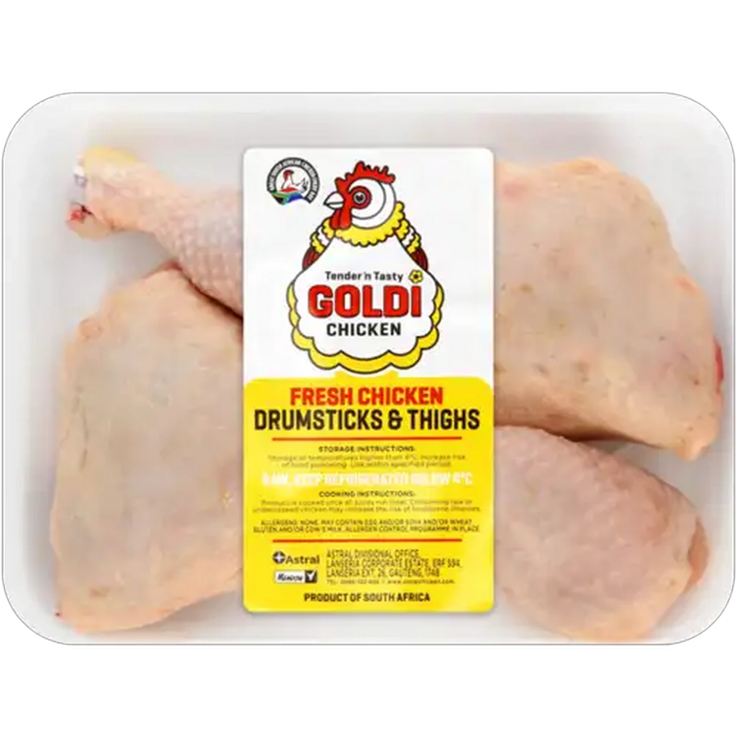 Image of Goldi Chicken Fresh Drumsticks & Thighs Per kg