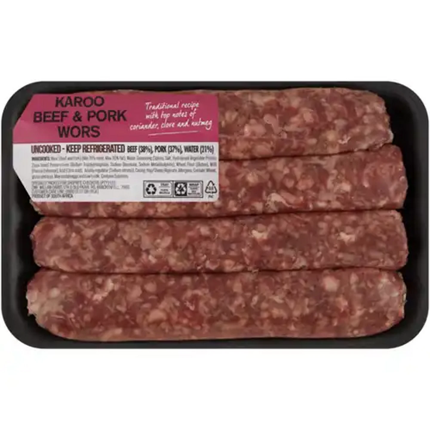 Image of Karoo Beef & Pork Thick Wors Per kg