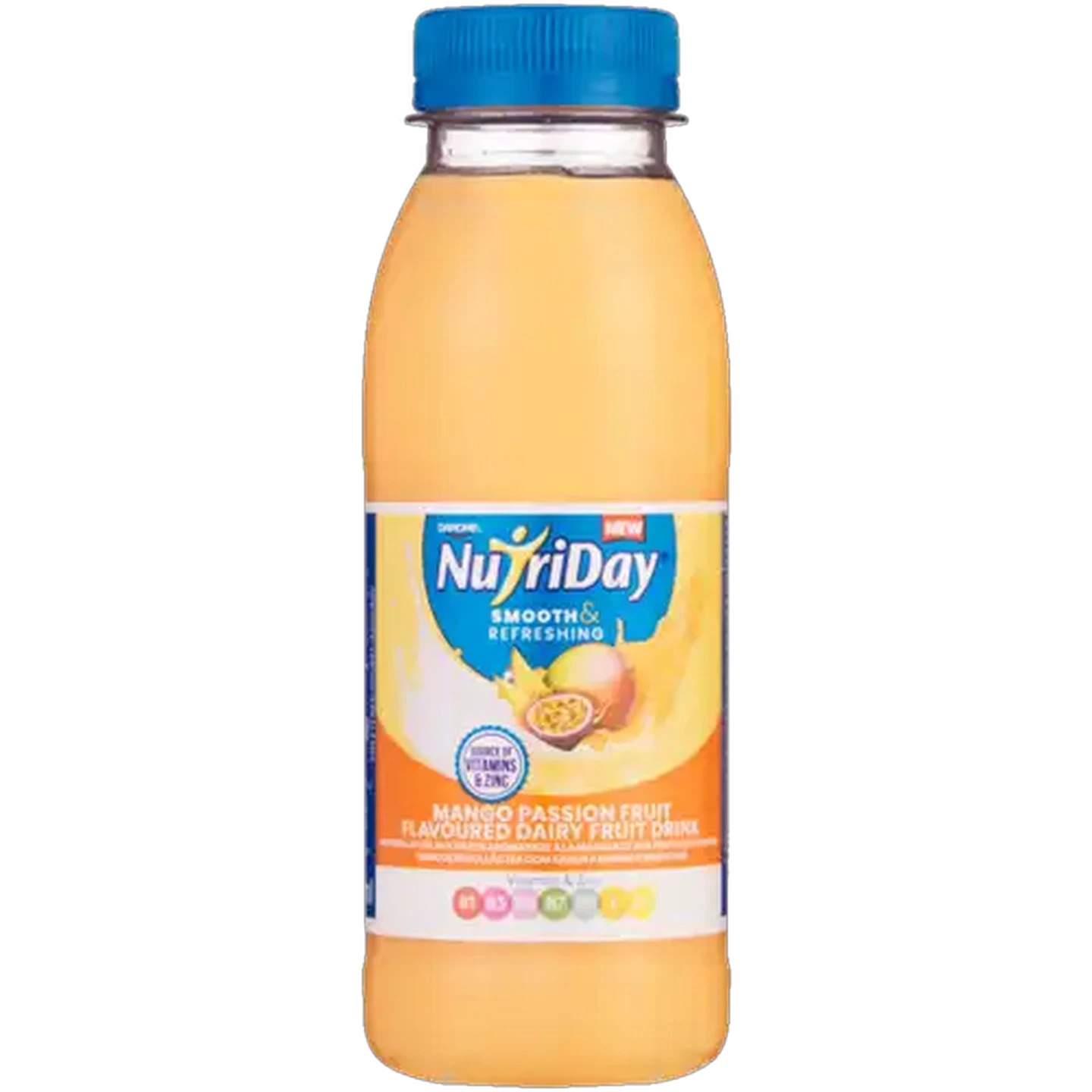 Image of Danone NutriDay Mango Passion Fruit Flavoured Dairy Fruit Drink 300ml