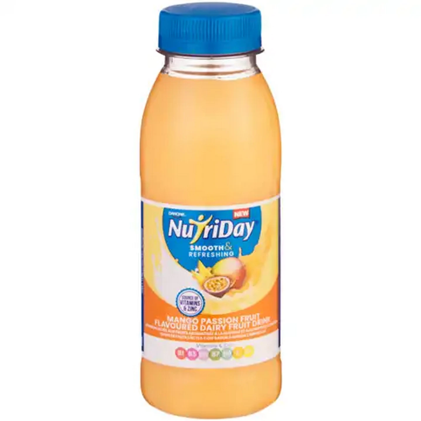 Image of Danone NutriDay Mango Passion Fruit Flavoured Dairy Fruit Drink 300ml