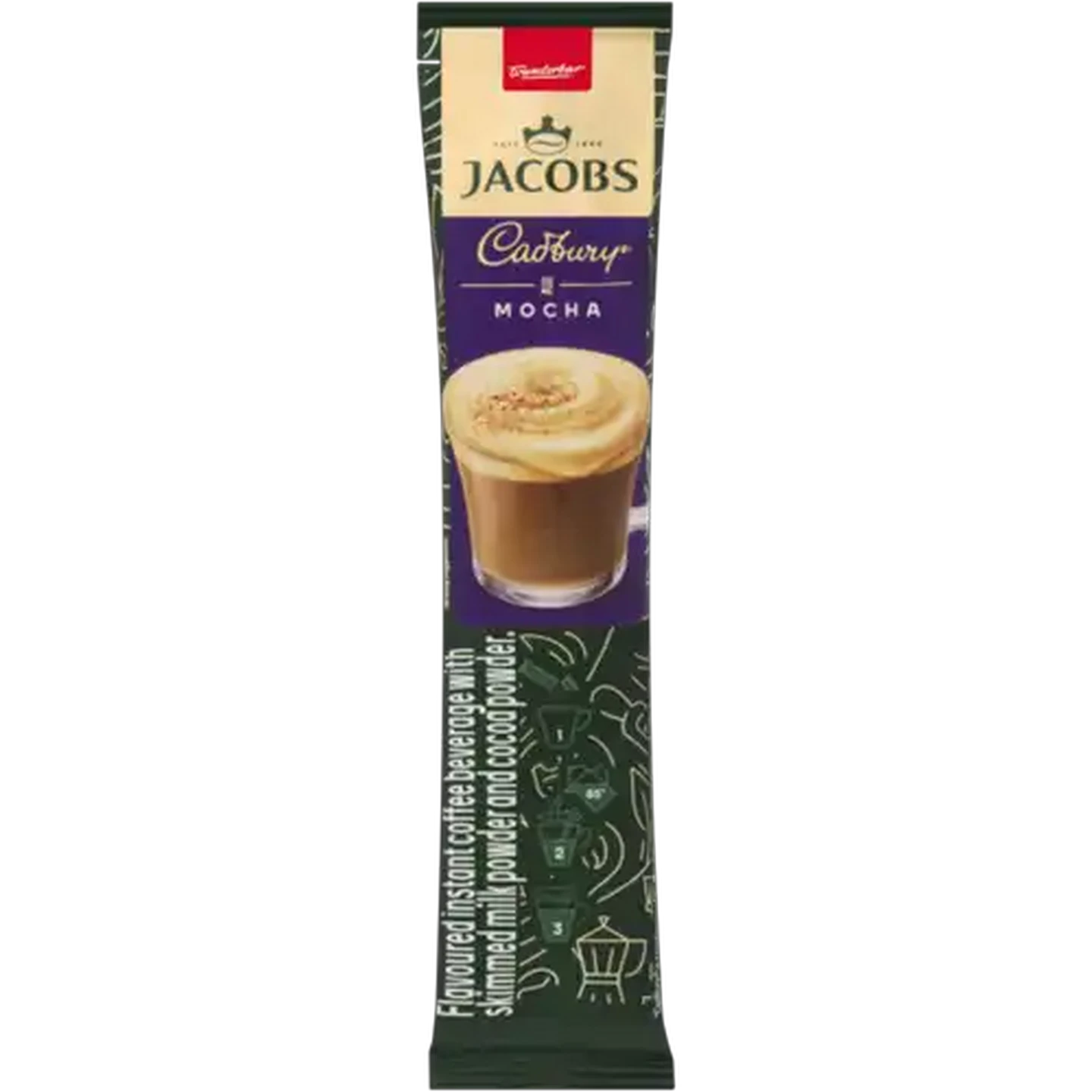 Image of Jacobs Cadbury Instant Mocha 19.5g
